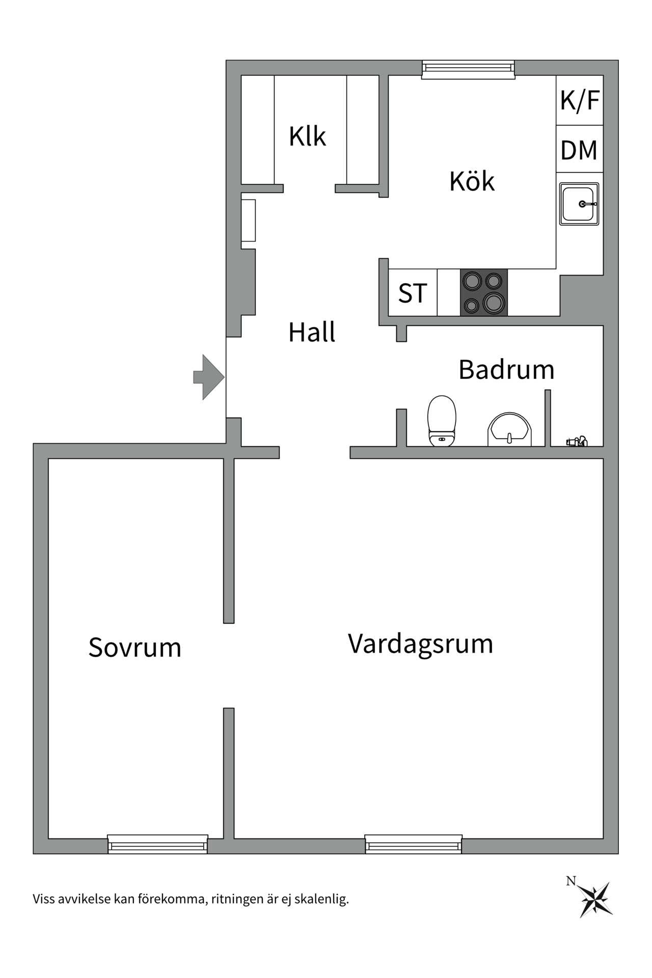Bostadsbild från Dragarbrunnsgatan 9 A, Till salu i Centrum, Uppsala