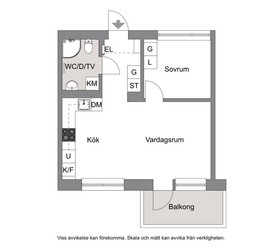 Planlösning från Skrivargatan 30, Till salu i Sundbyberg – Ursvik, Sundbyberg
