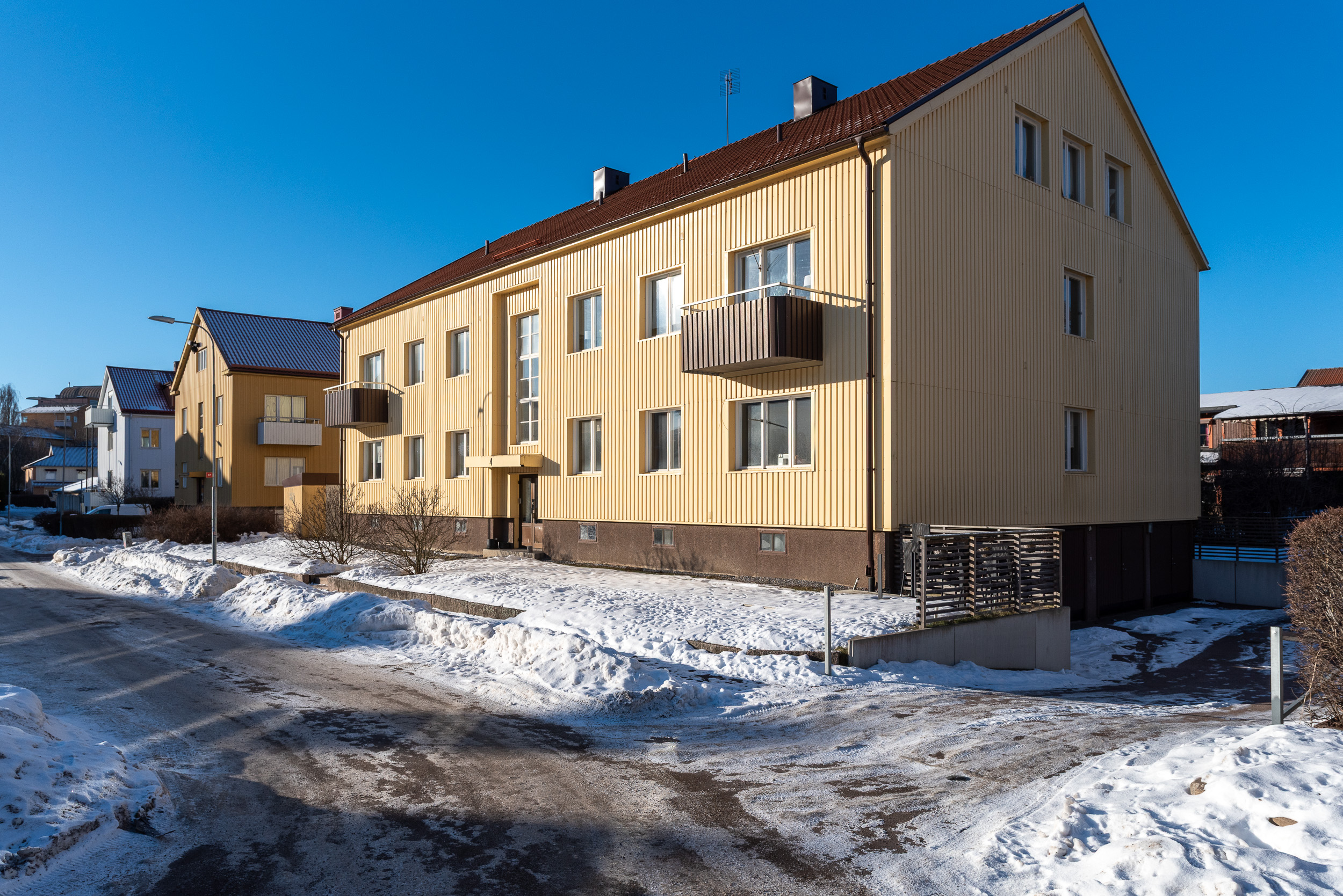 Bostadsbild från Fogdegatan 4, Kommande i Karlsdal, Västerås