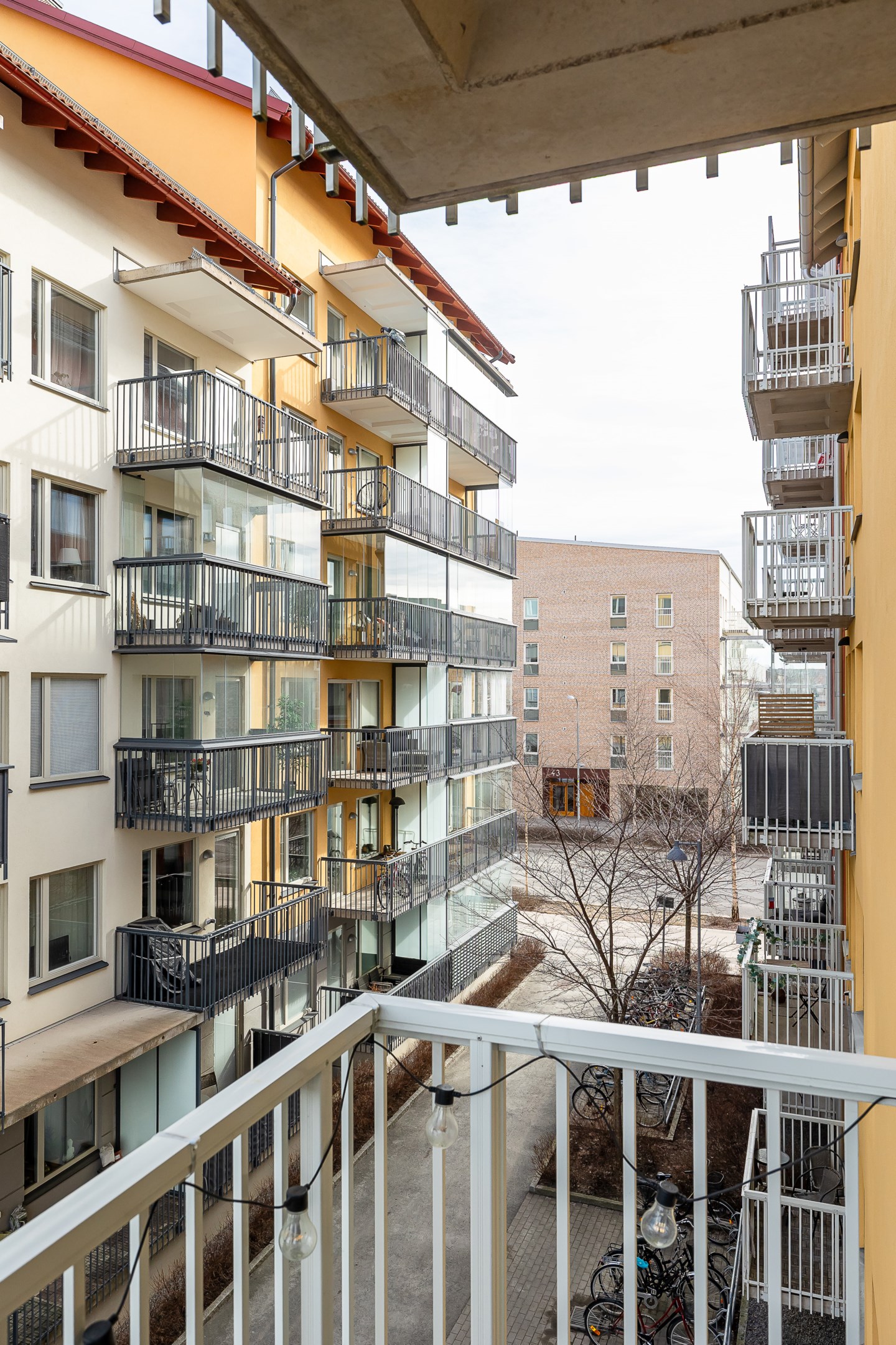 Bostadsbild från Råbyvägen 76, Kommande i Kvarngärdet, Uppsala