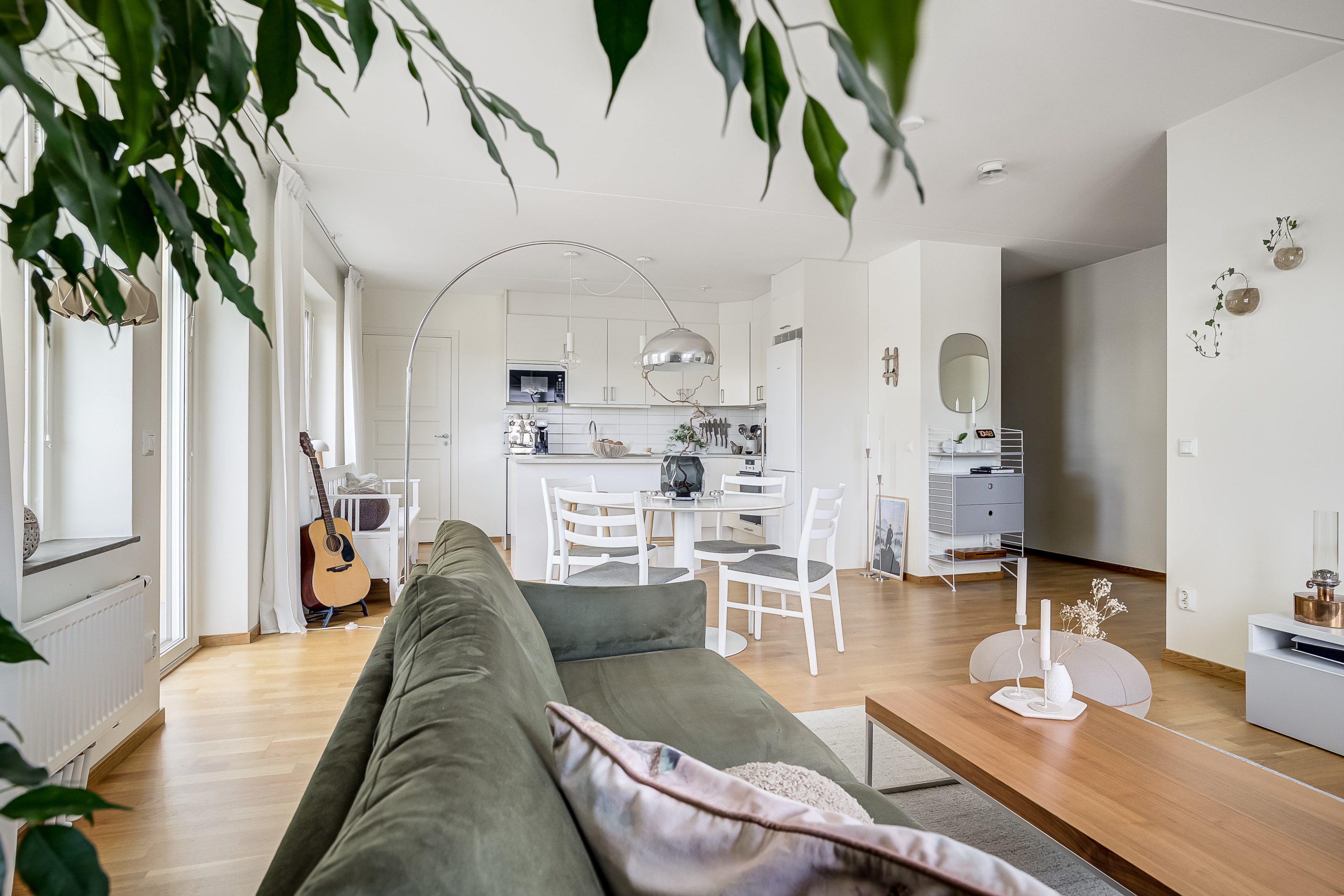 Bostadsbild från Råbyvägen 76, Kommande i Kvarngärdet, Uppsala
