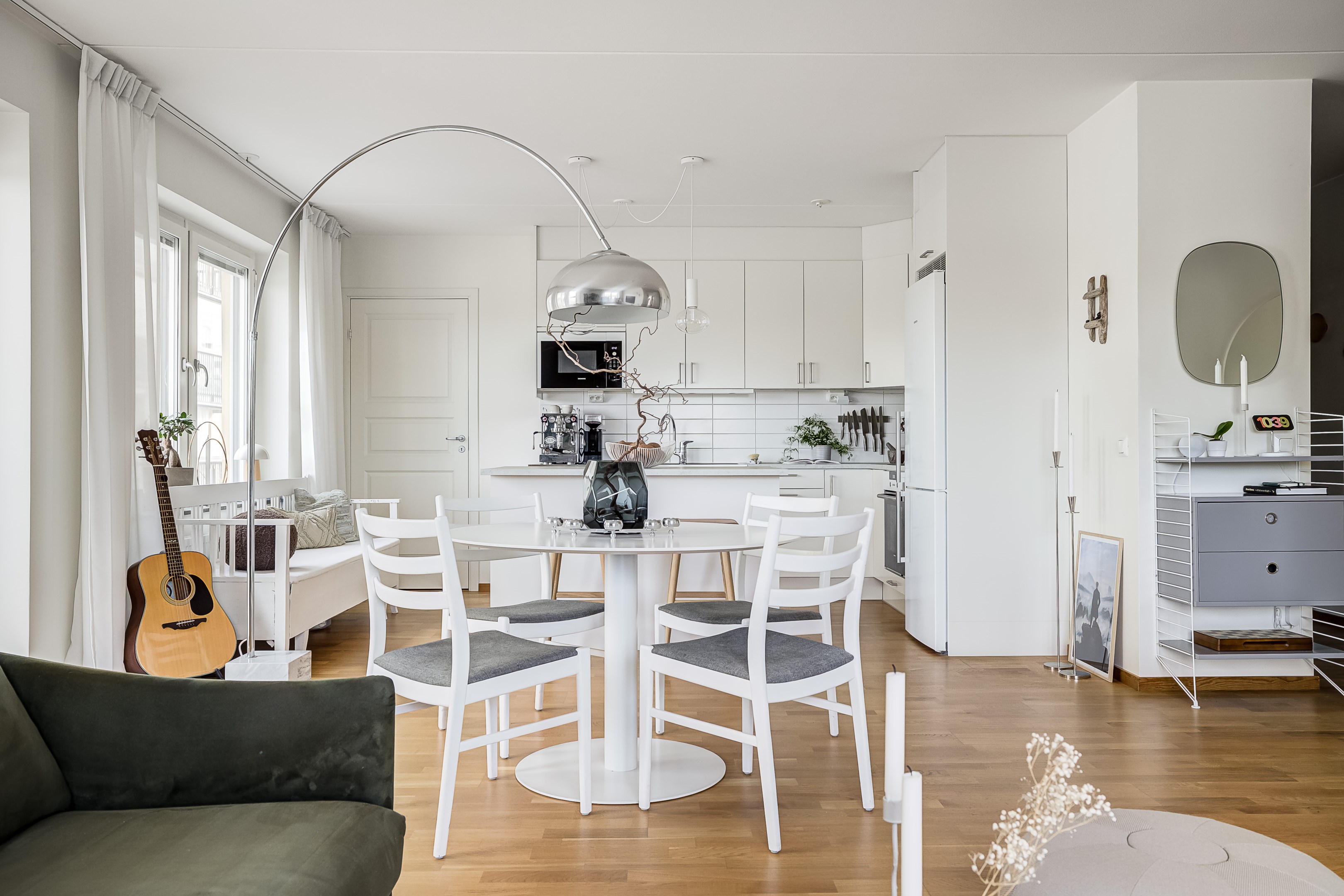 Bostadsbild från Råbyvägen 76, Kommande i Kvarngärdet, Uppsala