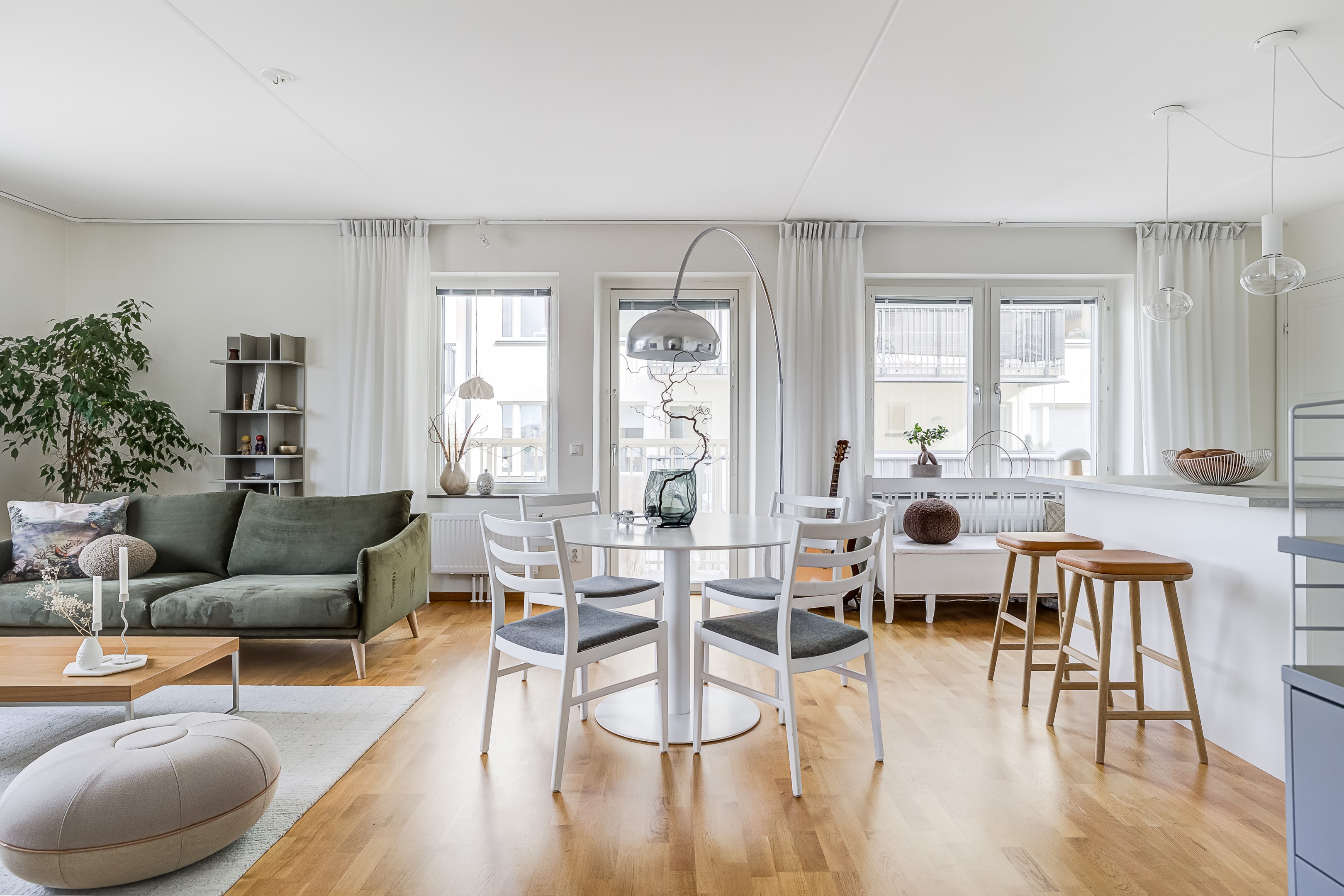 Bostadsbild från Råbyvägen 76, Kommande i Kvarngärdet, Uppsala