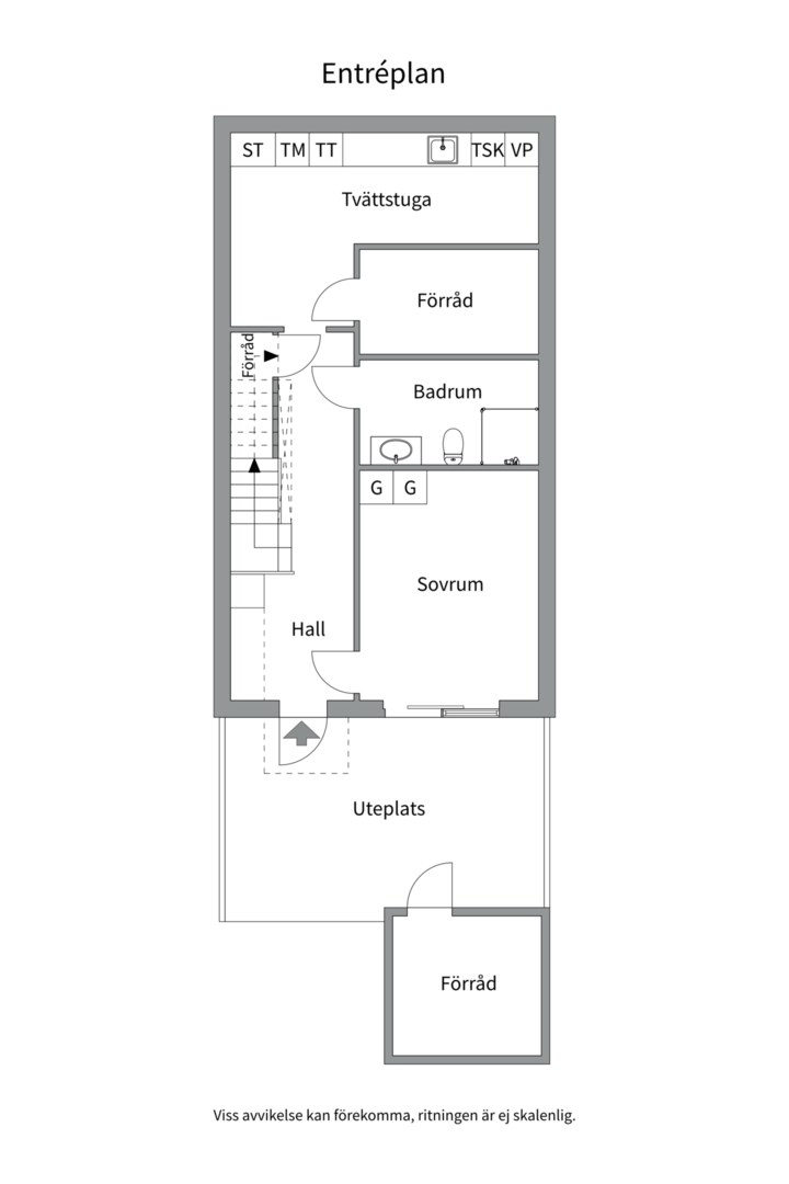 Planlösning från Skurusundsvägen 97B, Såld i Skuru, Nacka