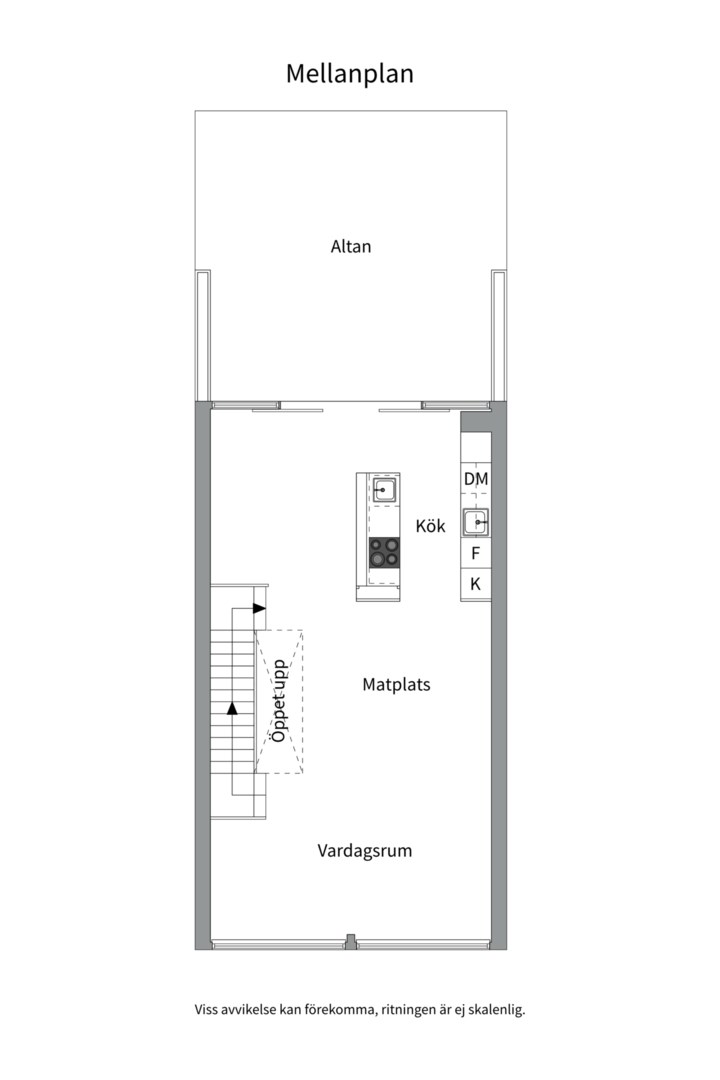Planlösning från Skurusundsvägen 97B, Såld i Skuru, Nacka