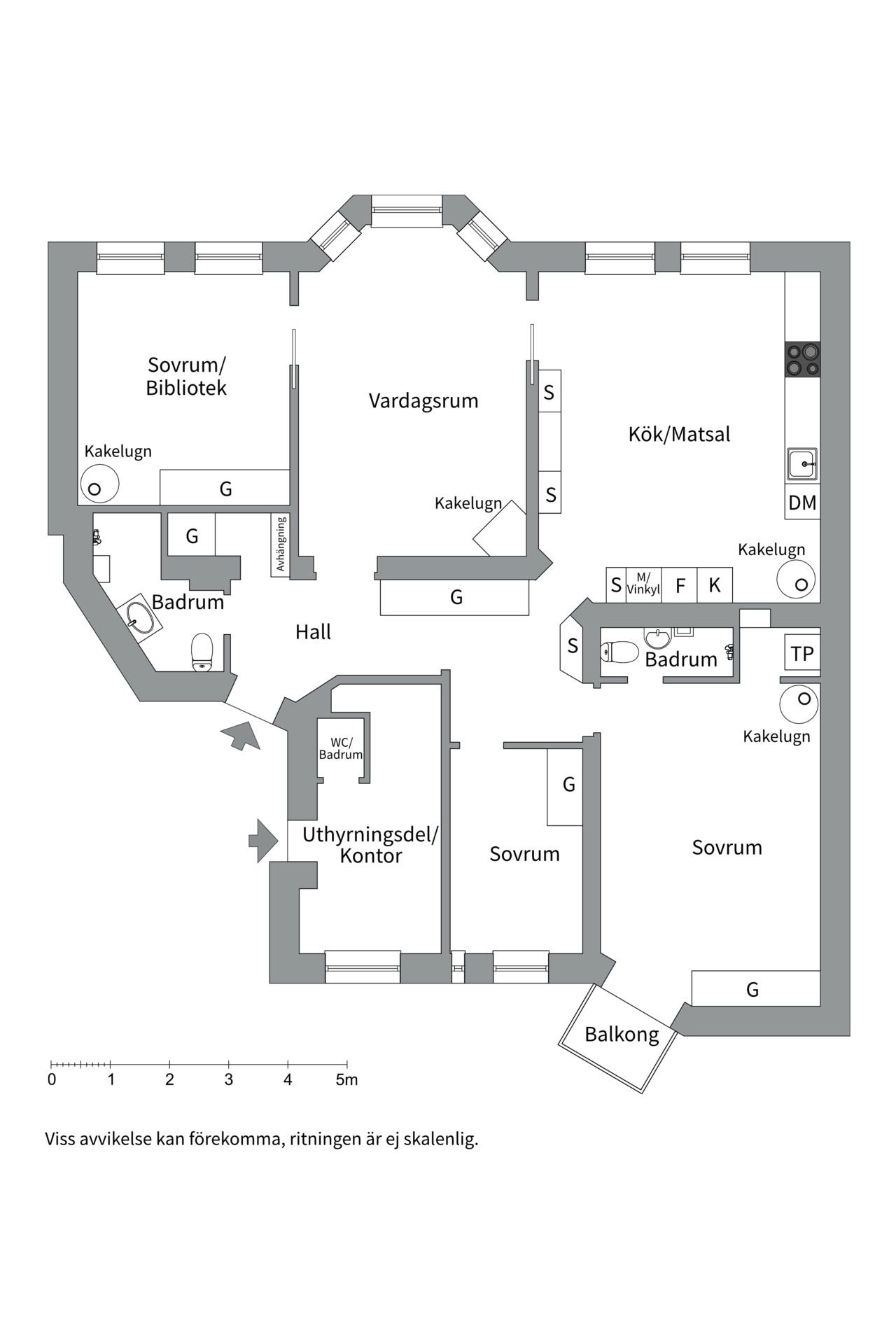 Alternativ planlösning