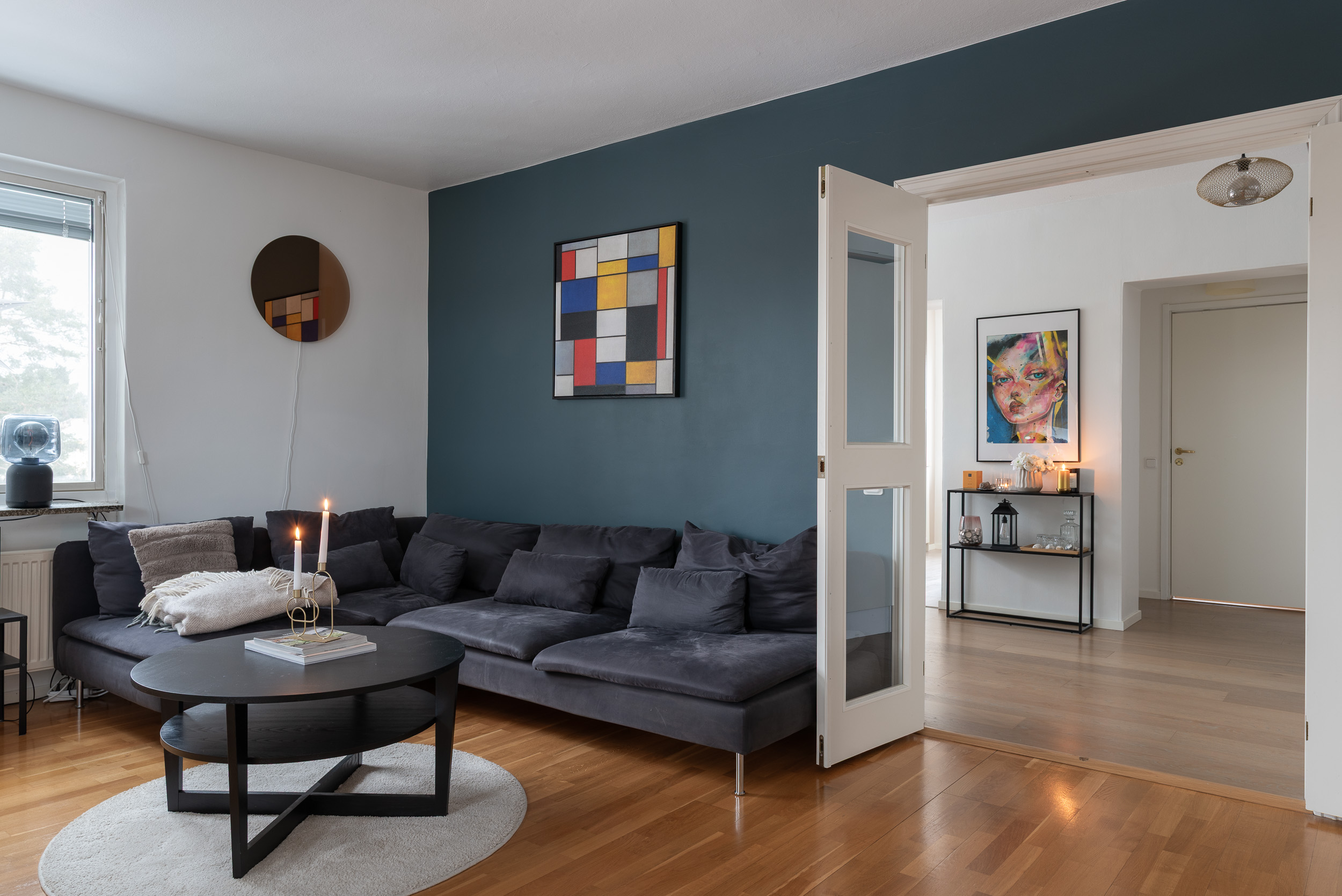 Bostadsbild från Haga parkgata 7B, Kommande i Haga, Västerås