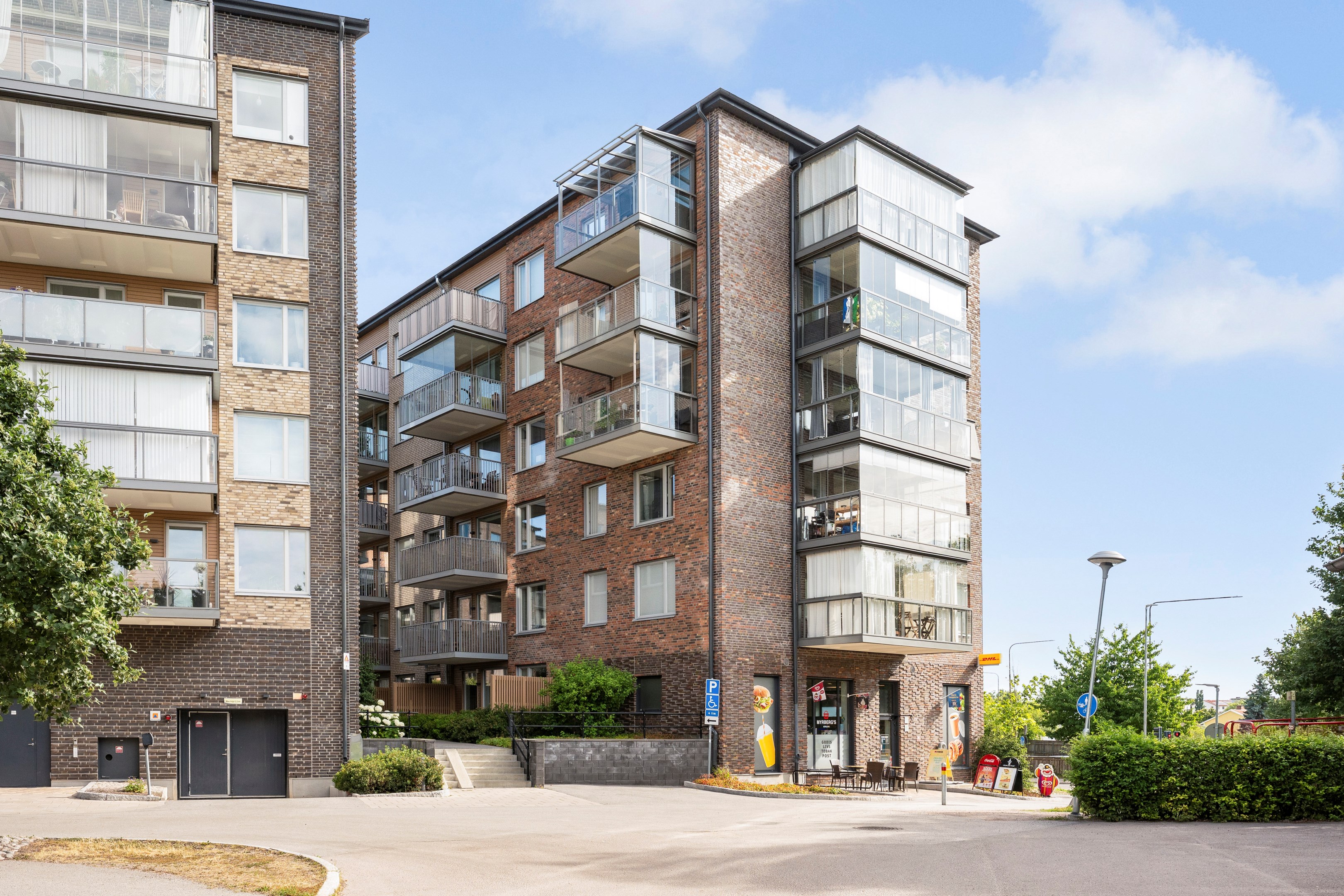 Bostadsbild från Otto Myrbergs väg 2C, Kommande i Rickomberga/Luthagen, Uppsala