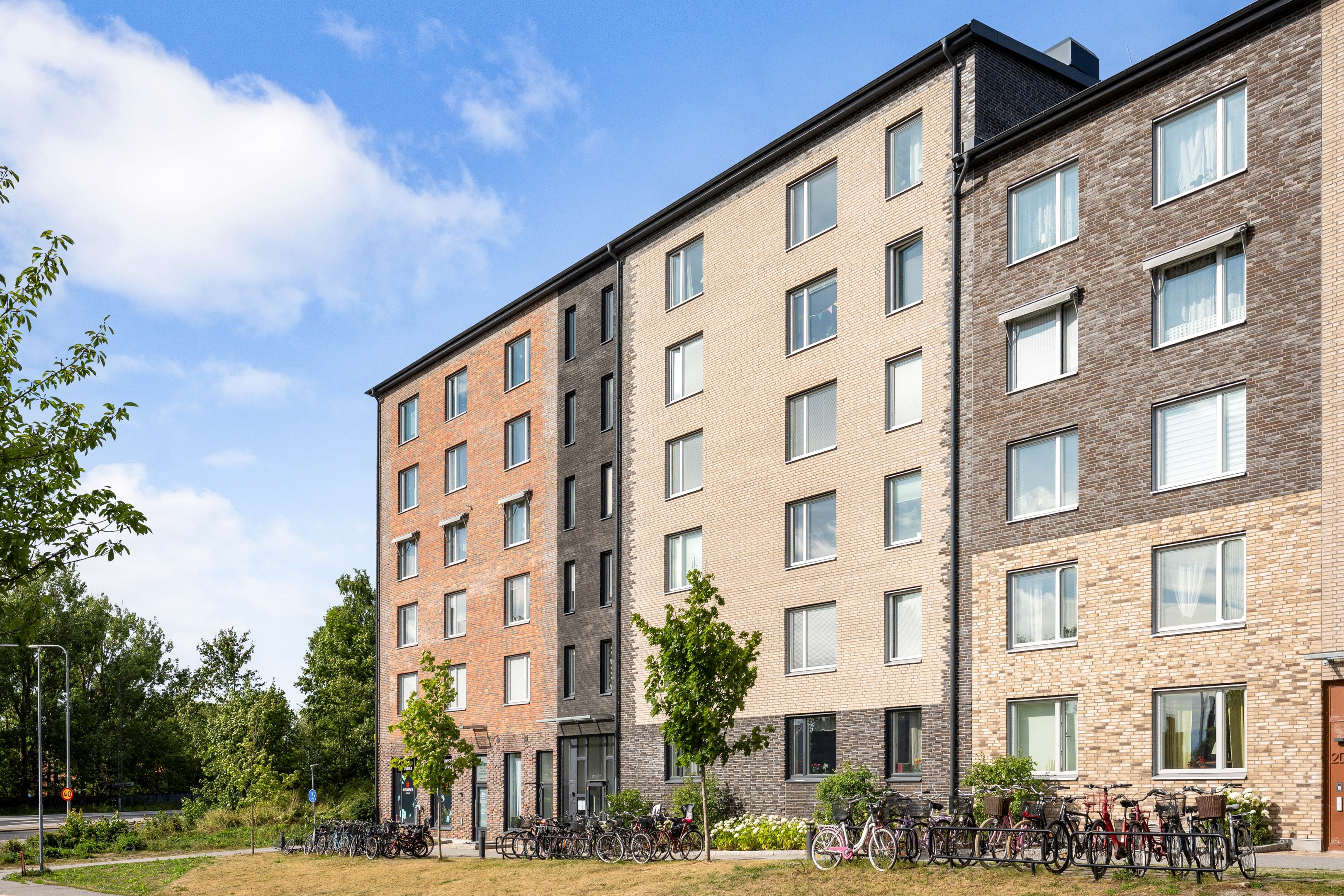 Bostadsbild från Otto Myrbergs väg 2C, Kommande i Rickomberga/Luthagen, Uppsala