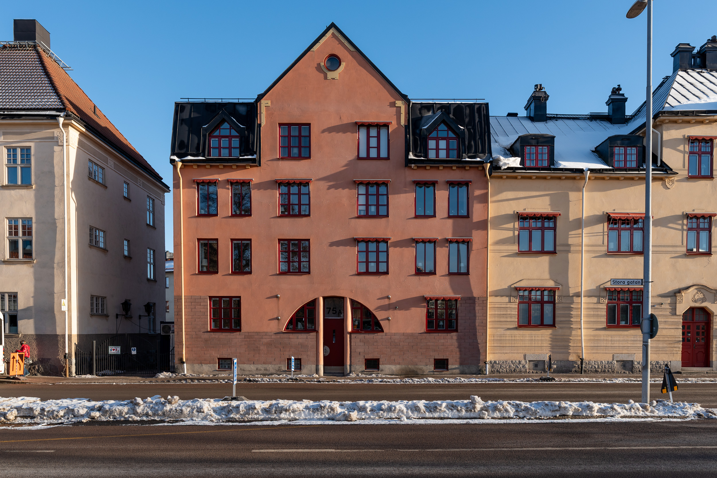 Bostadsbild från Stora gatan 75A, Kommande i Vasastaden, Västerås