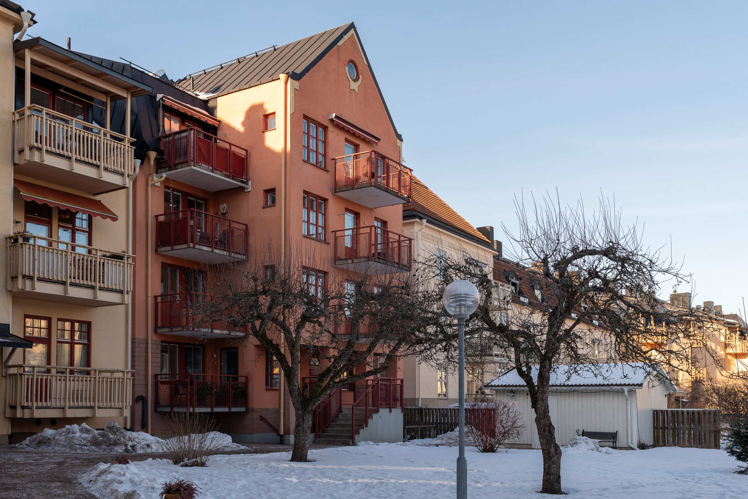 Bostadsbild från Stora gatan 75A, Kommande i Vasastaden, Västerås