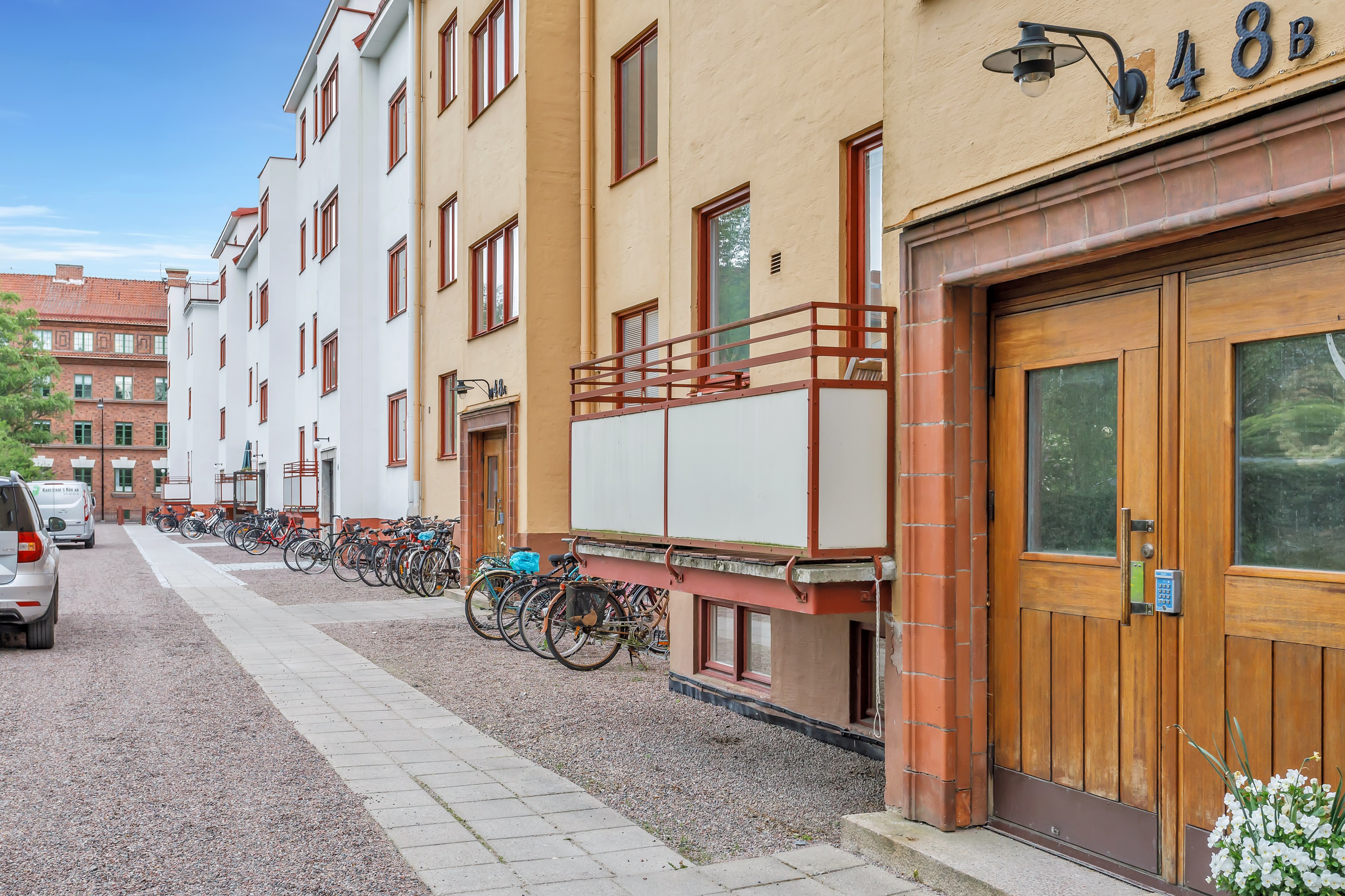 Bostadsbild från Geijersgatan 48A, Kommande i Luthagen, Uppsala