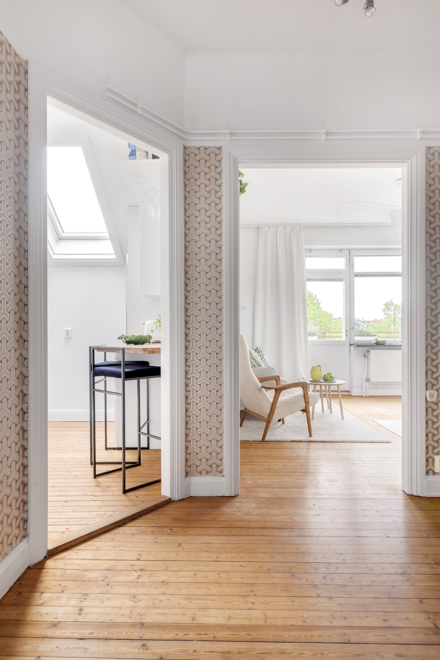 Bostadsbild från Geijersgatan 48A, Kommande i Luthagen, Uppsala