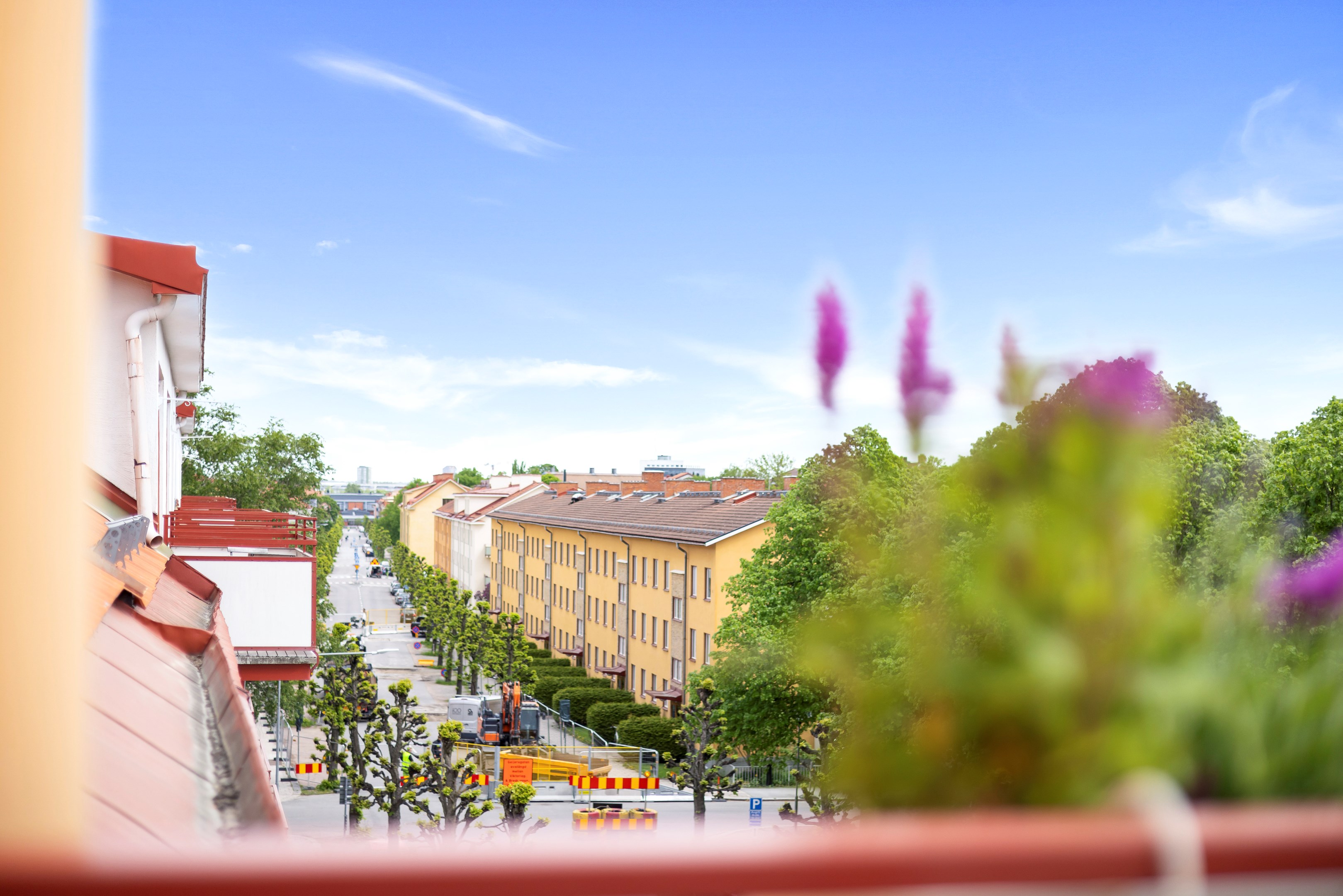 Bostadsbild från Geijersgatan 48A, Kommande i Luthagen, Uppsala