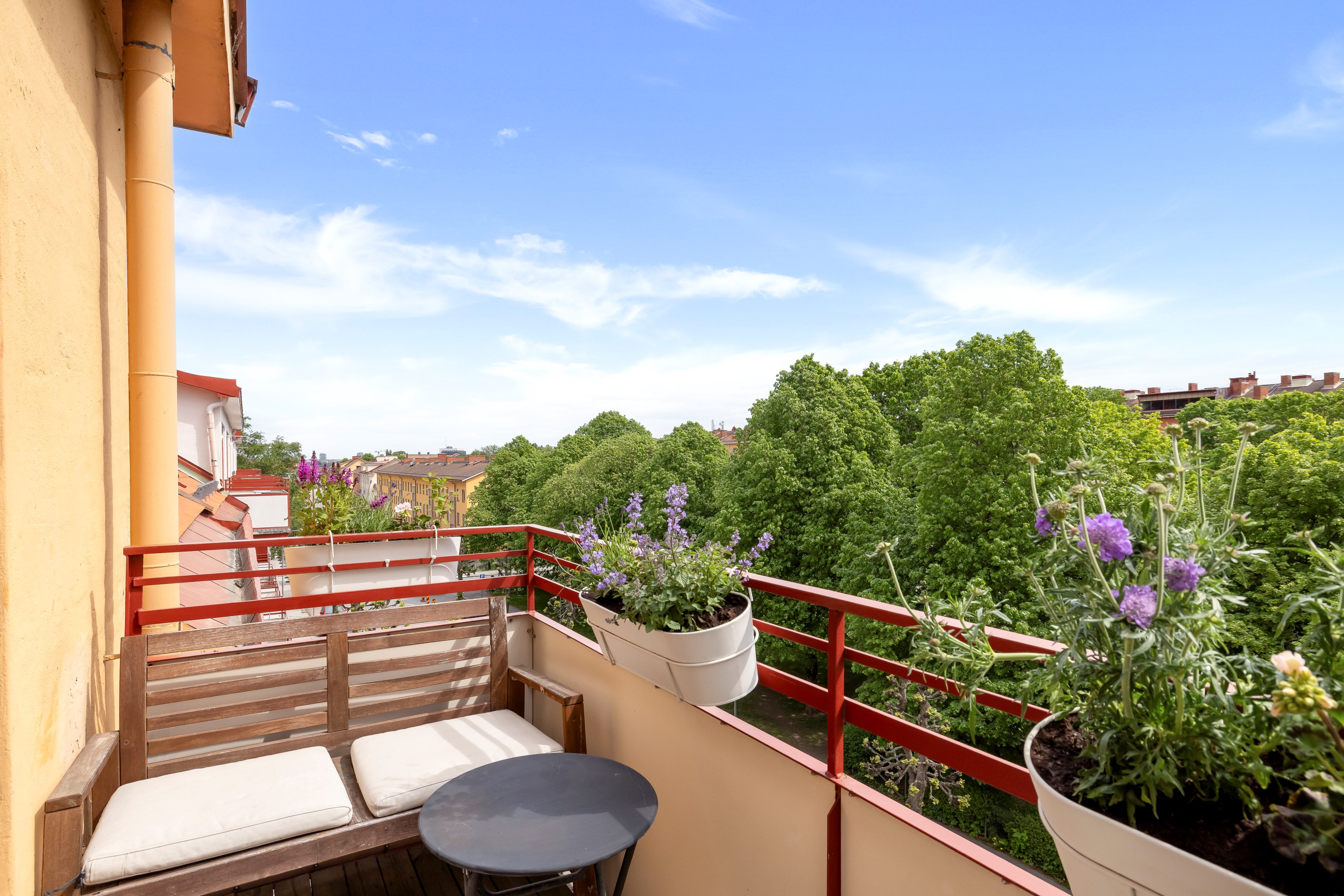 Bostadsbild från Geijersgatan 48A, Kommande i Luthagen, Uppsala