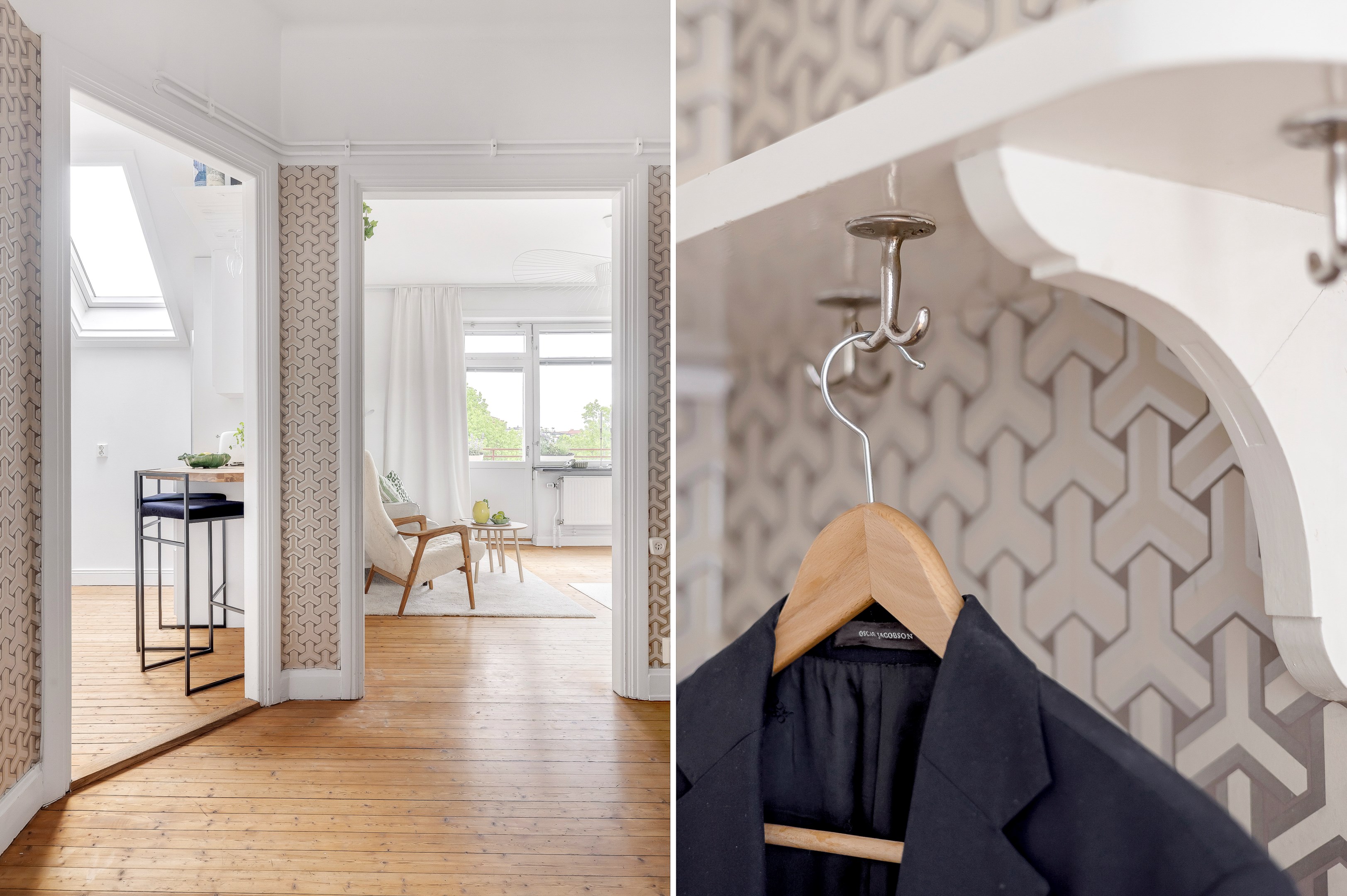 Bostadsbild från Geijersgatan 48A, Kommande i Luthagen, Uppsala