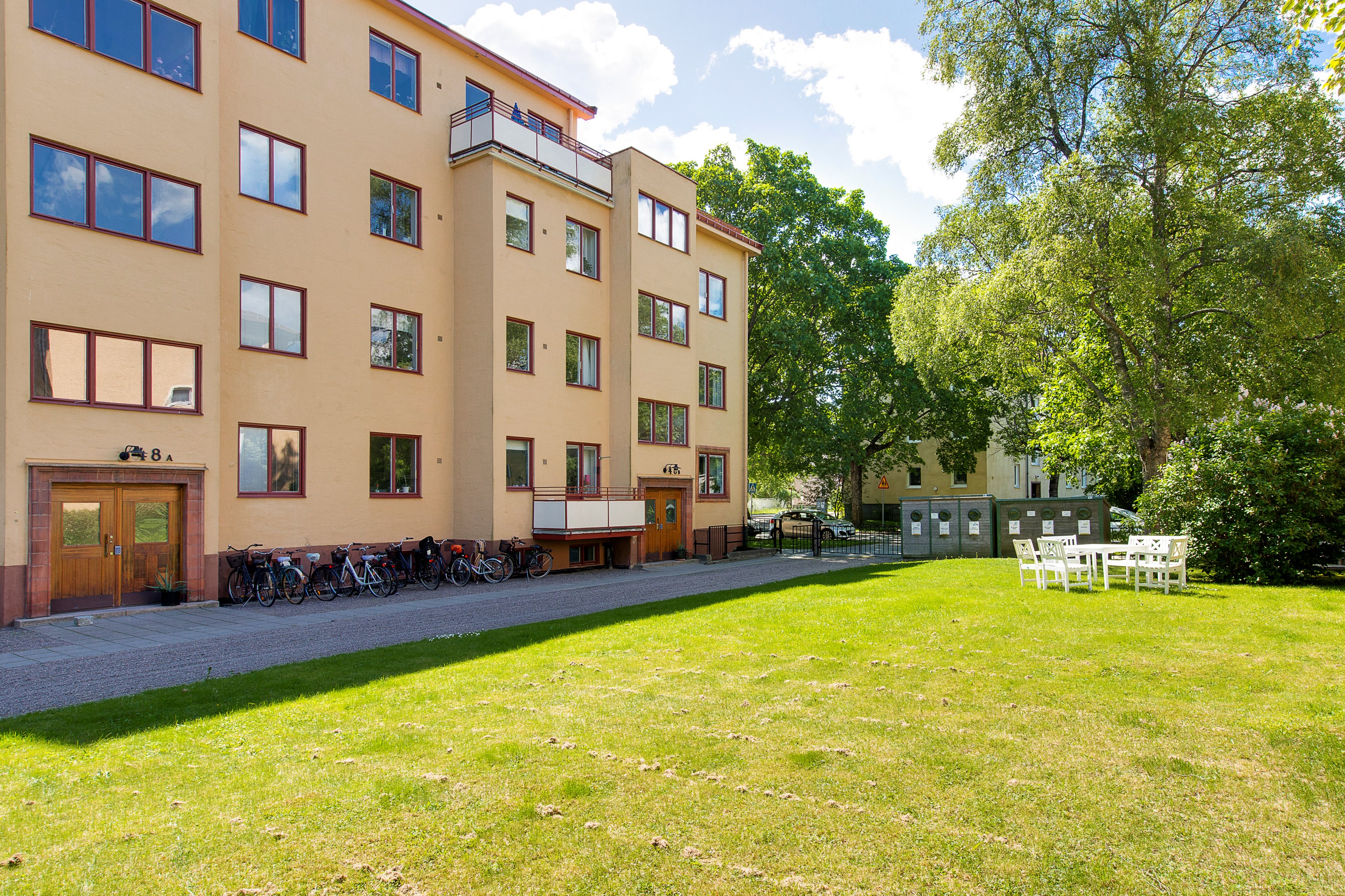 Bostadsbild från Geijersgatan 48A, Kommande i Luthagen, Uppsala