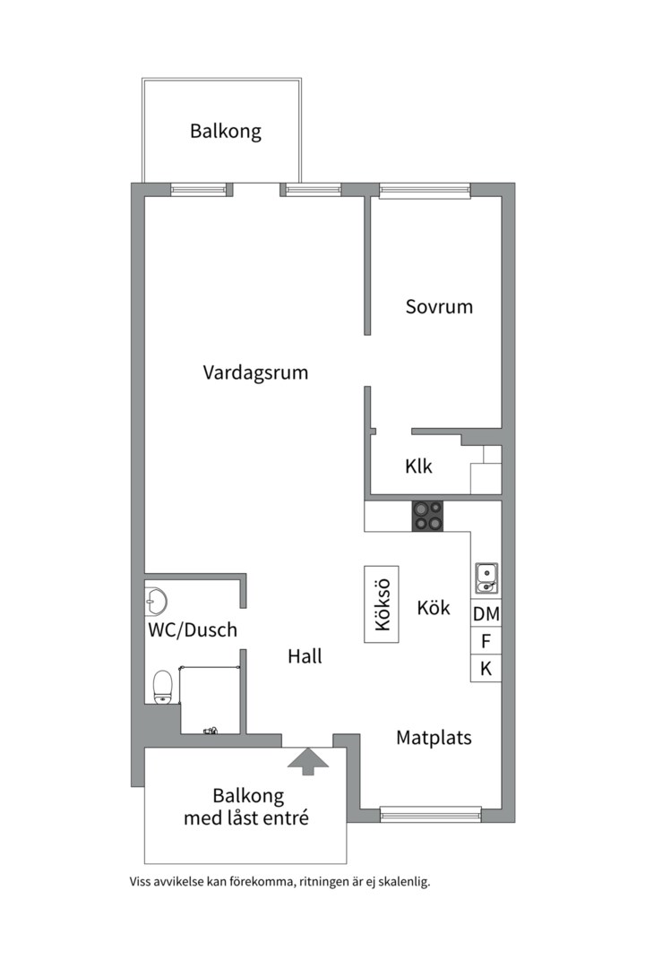 Planlösning från Diligensvägen 116, Kommande i Jarlaberg, Nacka