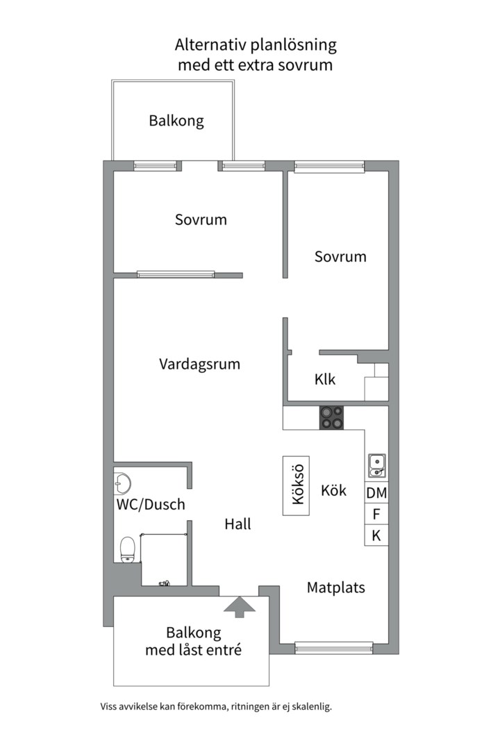Planlösning från Diligensvägen 116, Kommande i Jarlaberg, Nacka