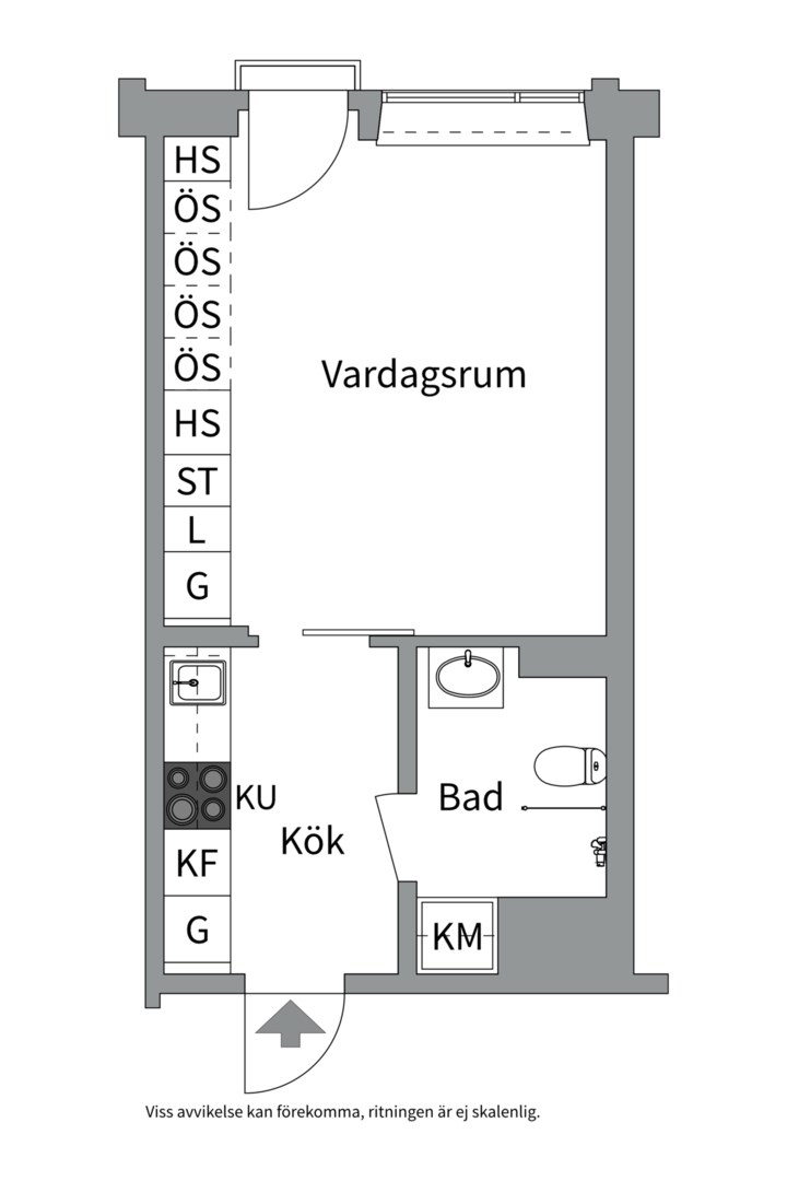Planlösning från Ektorpsvägen 1, 3tr, Kommande i Ektorp, Nacka