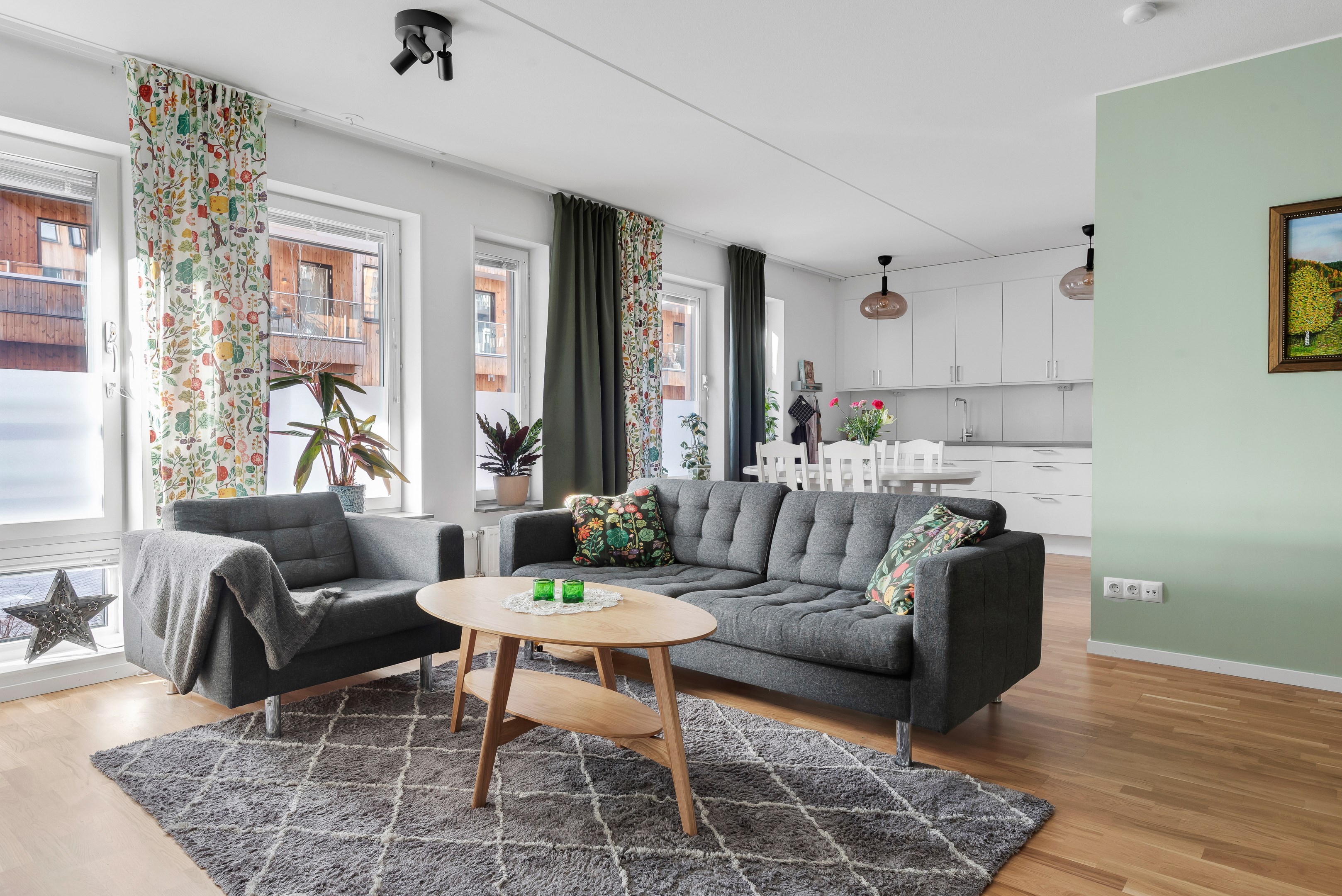 Bostadsbild från Prefektgatan 6, Kommande i Rosendal, Uppsala