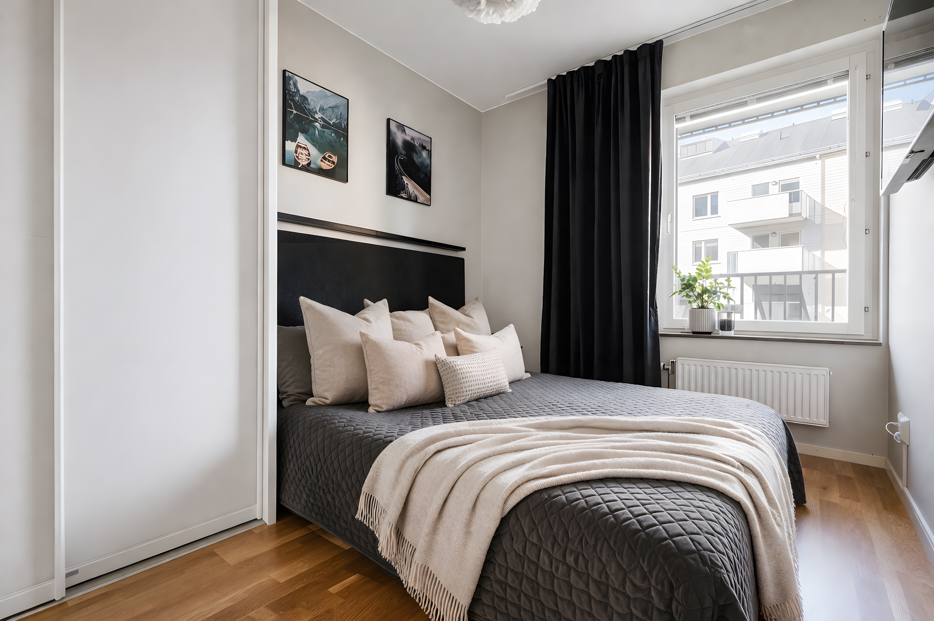 Bostadsbild från Fridensborgsvägen 157, Till salu i Järvastaden, Solna