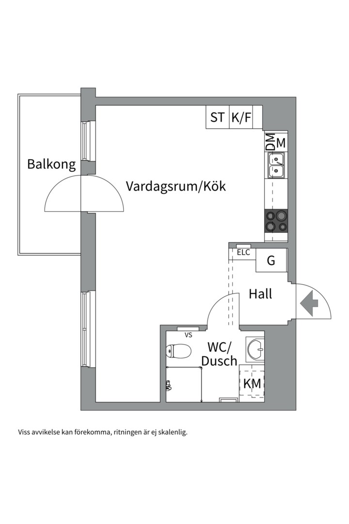 Planlösning från Årstaskogs Väg 10, 15tr, Kommande i Liljeholmen - Liljeholmskajen, Stockholm