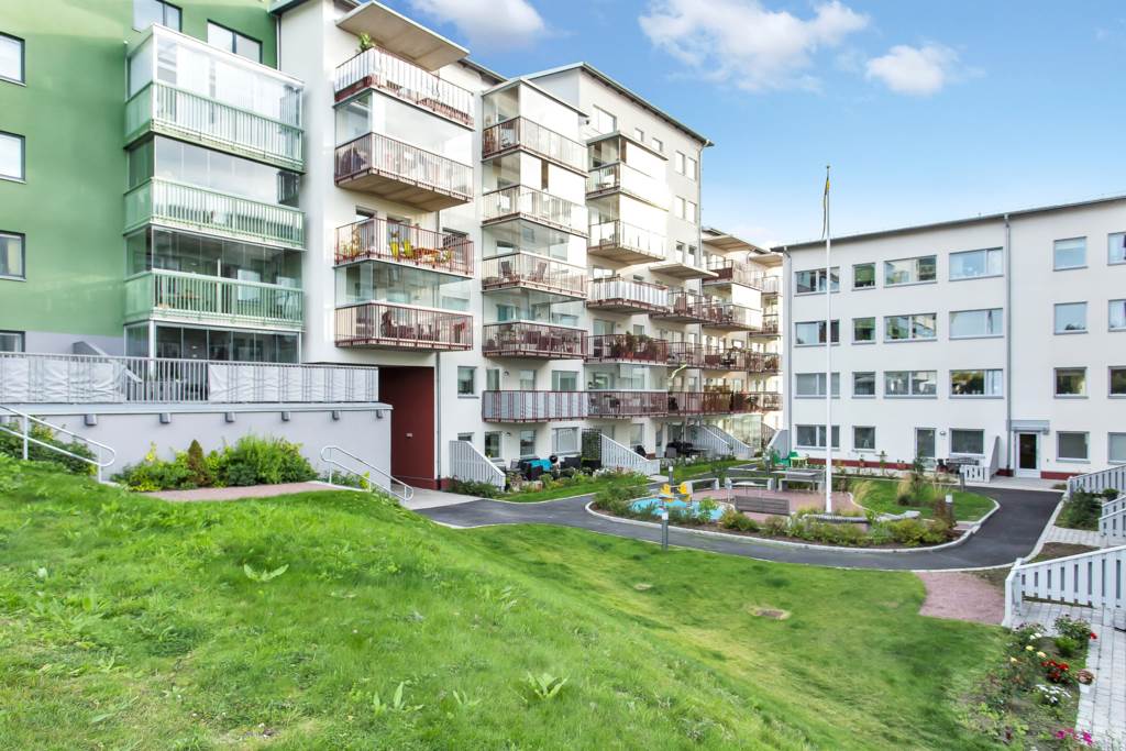 Bostadsbild från Gränbyvägen 4B, Kommande i Gränby backe, Uppsala