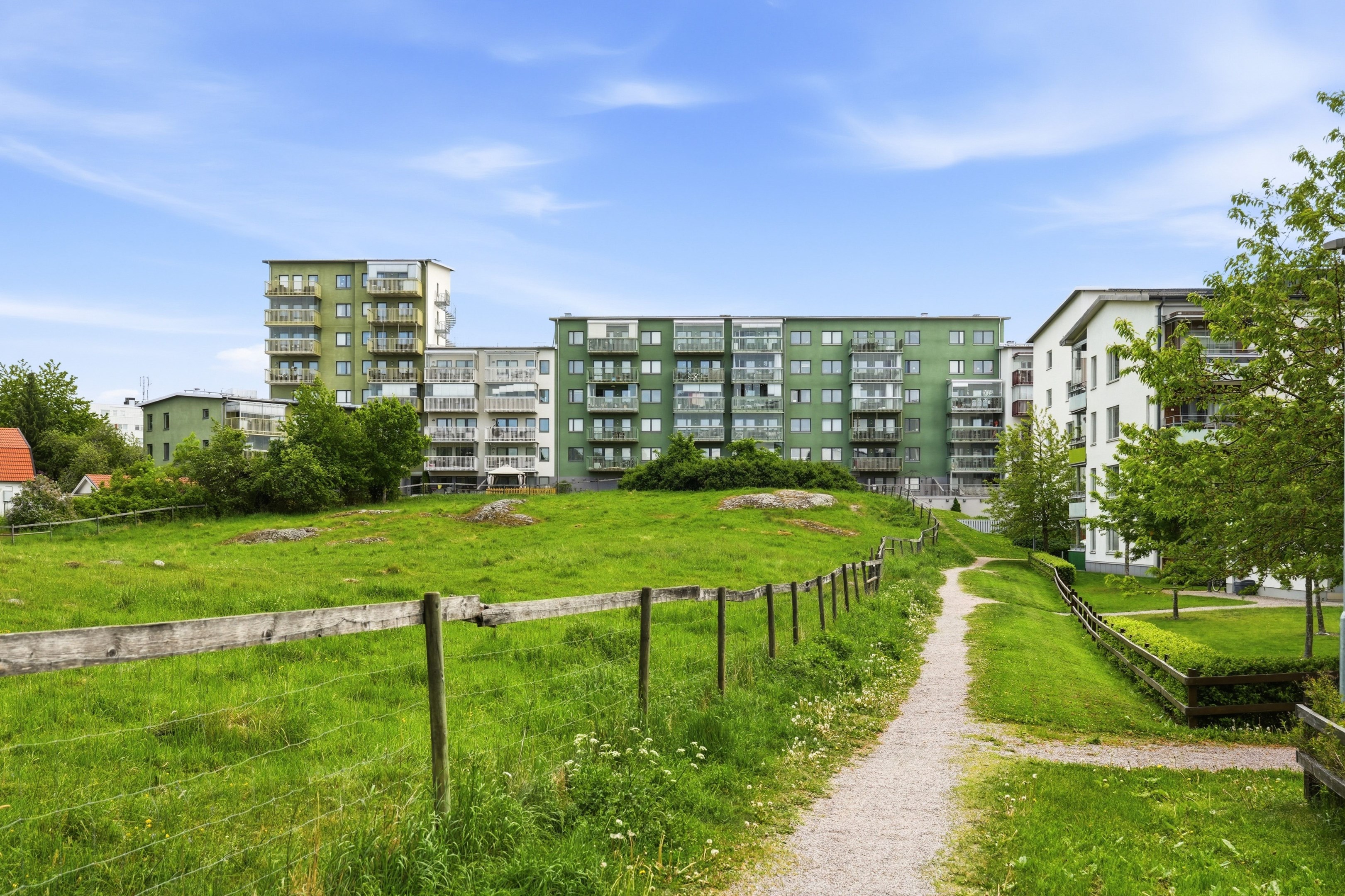 Bostadsbild från Gränbyvägen 4B, Kommande i Gränby backe, Uppsala