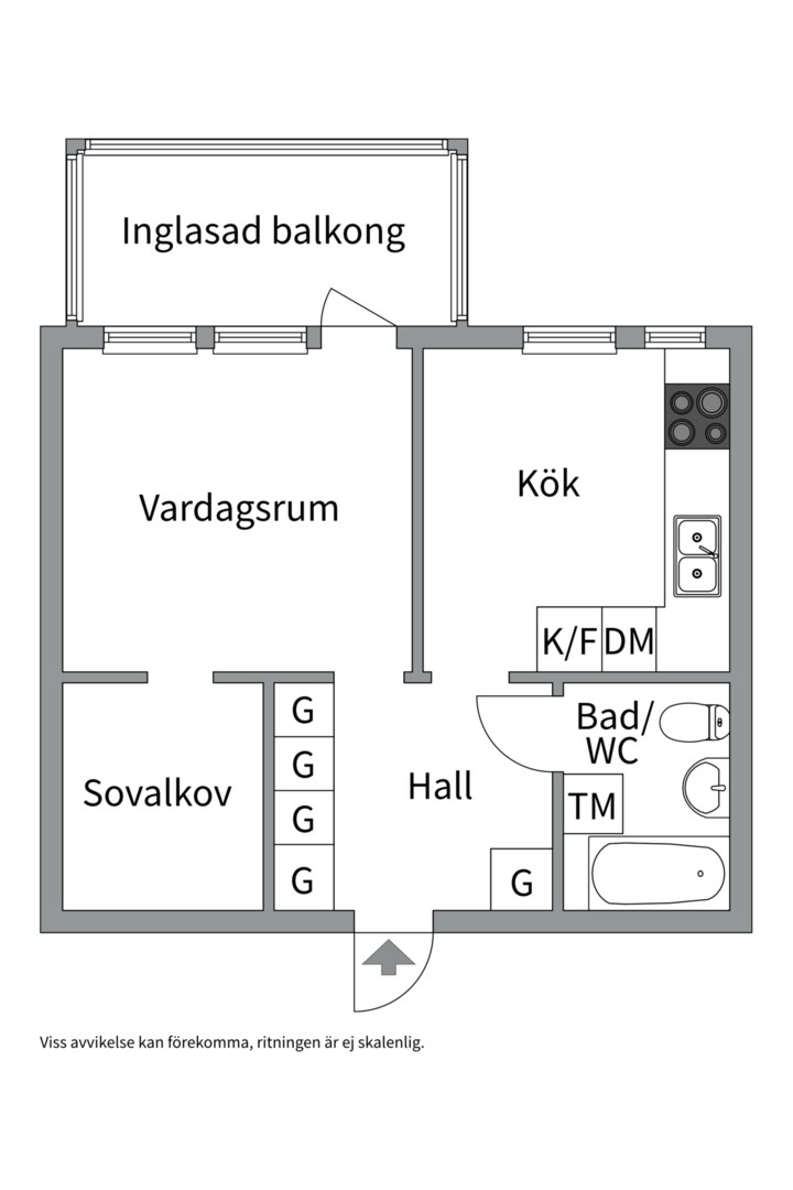 Planlösning från Ormingeringen 79, Kommande i Västra Orminge, Nacka