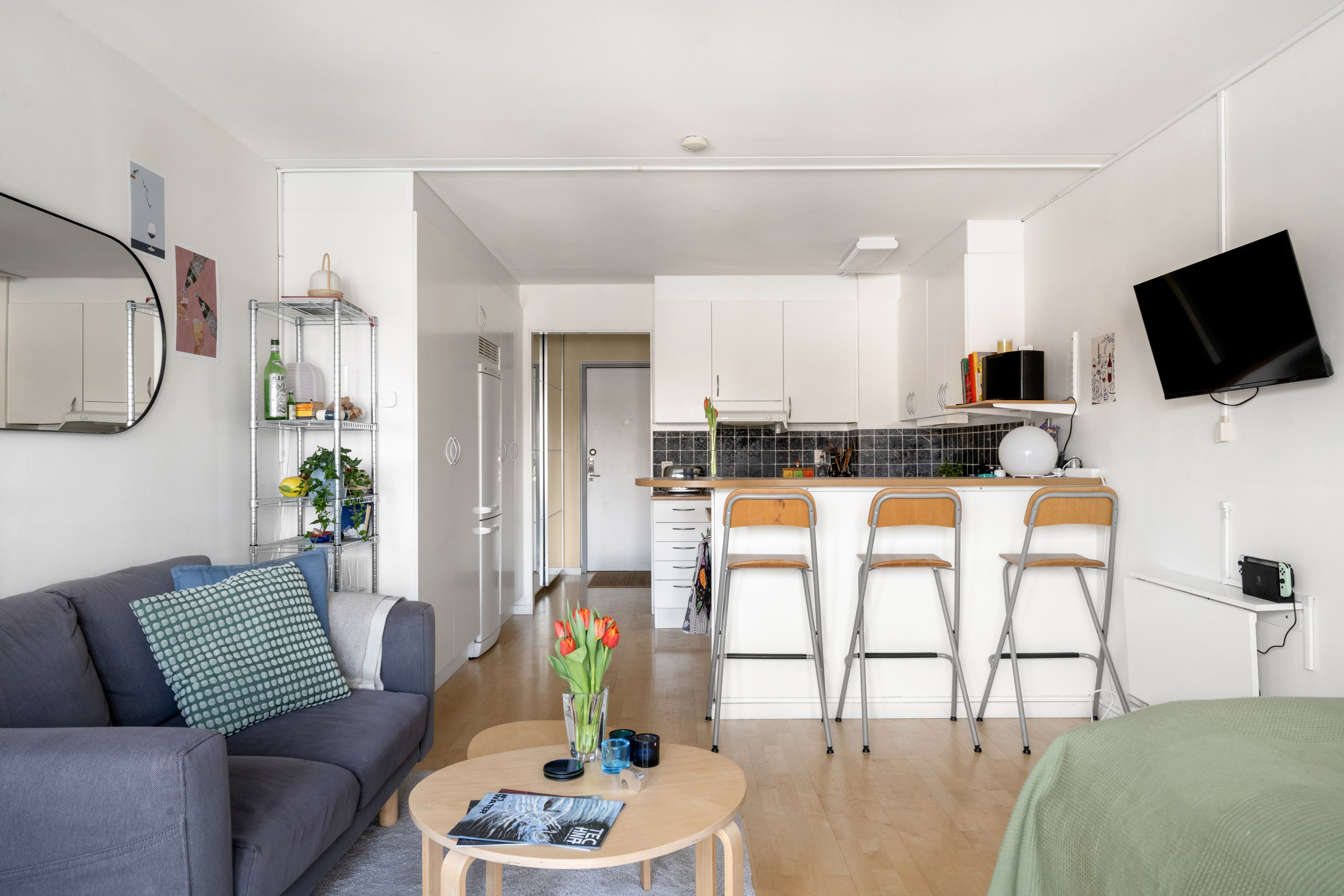 Bostadsbild från S:t Johannesgatan 36C, Kommande i Rackarberget, Uppsala