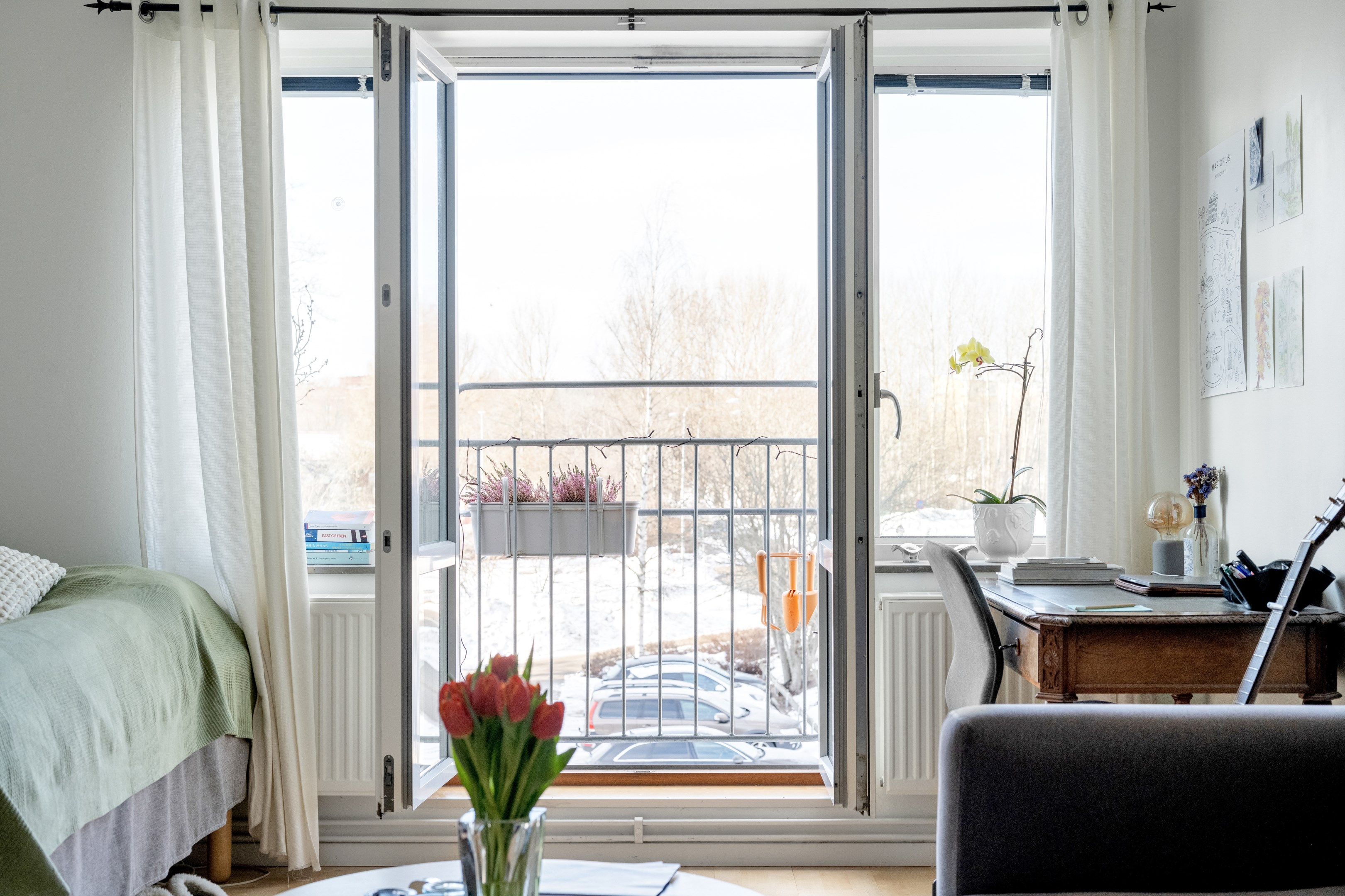 Bostadsbild från S:t Johannesgatan 36C, Kommande i Rackarberget, Uppsala