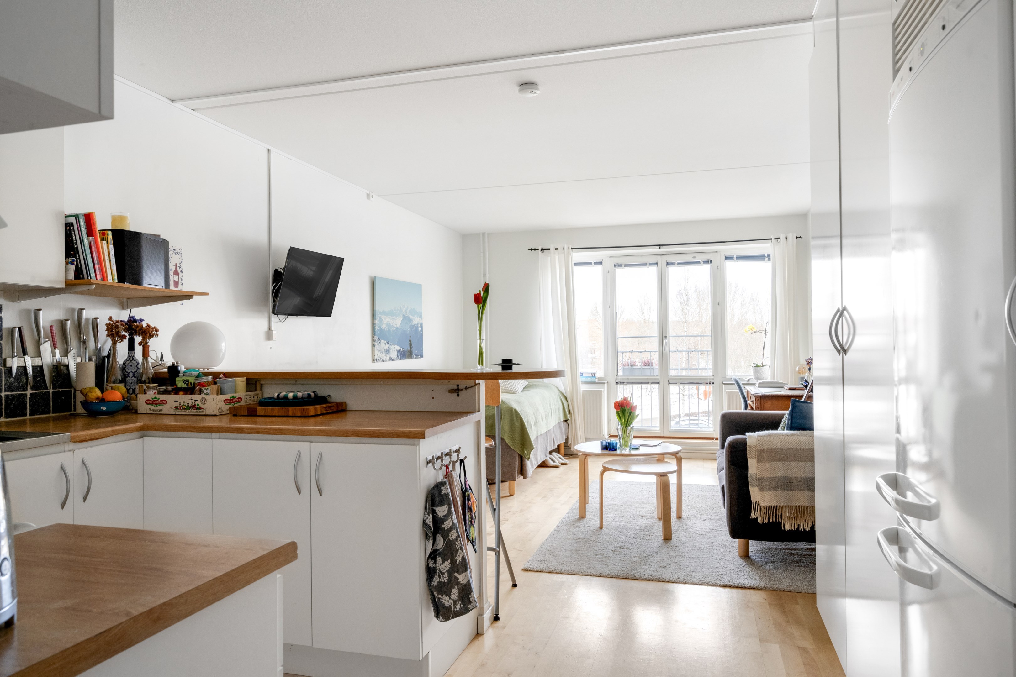 Bostadsbild från S:t Johannesgatan 36C, Kommande i Rackarberget, Uppsala