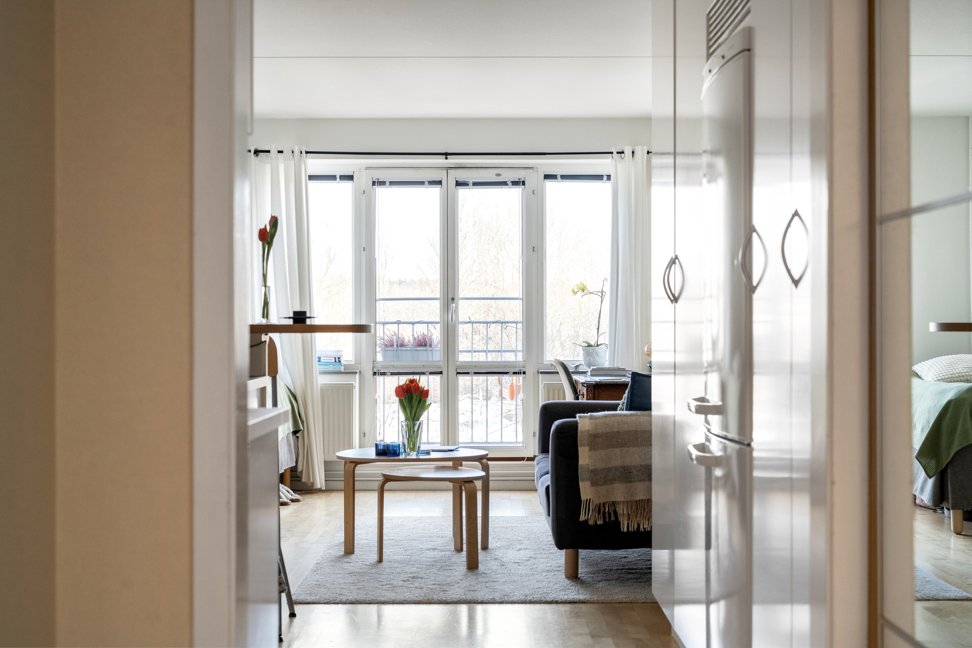 Bostadsbild från S:t Johannesgatan 36C, Kommande i Rackarberget, Uppsala