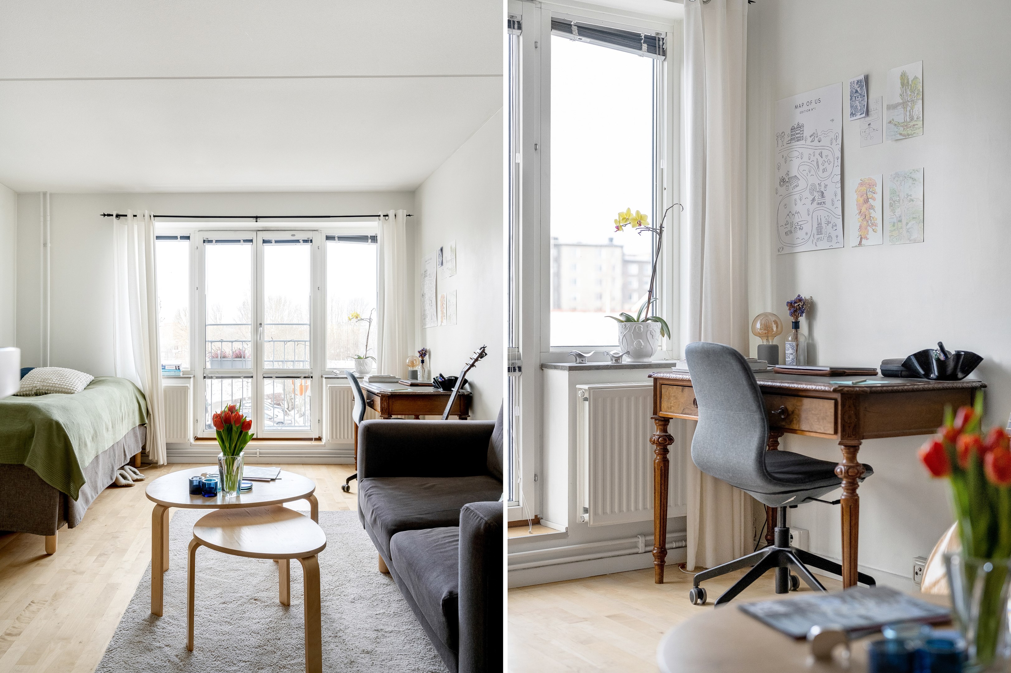 Bostadsbild från S:t Johannesgatan 36C, Kommande i Rackarberget, Uppsala