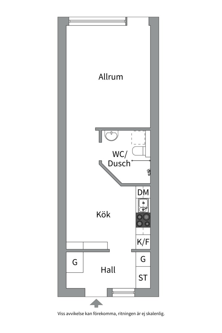 Planlösning från Henriksdalsringen 47B, Till salu i , Nacka