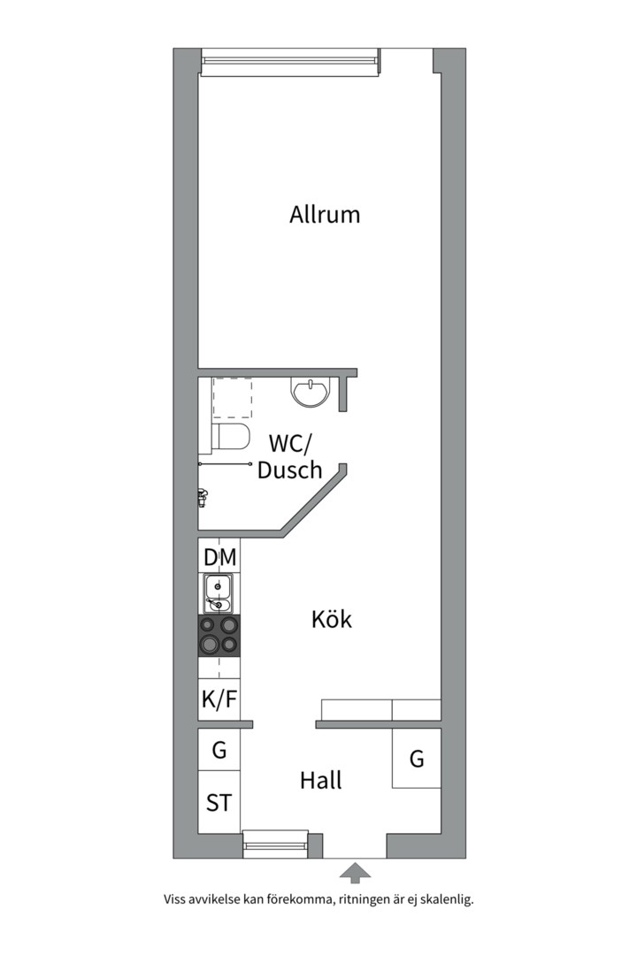 Planlösning från Henriksdalsringen 47B, Såld i , Nacka