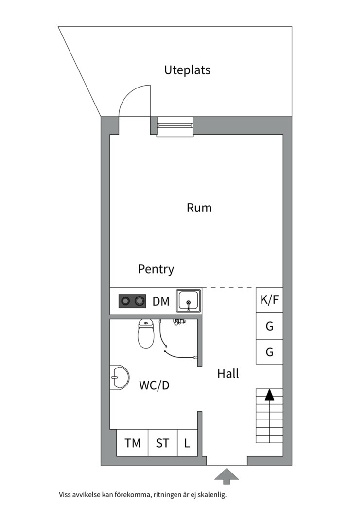 Planlösning från Torgny Segerstedts allé 21, Kommande i Rosendal, Uppsala