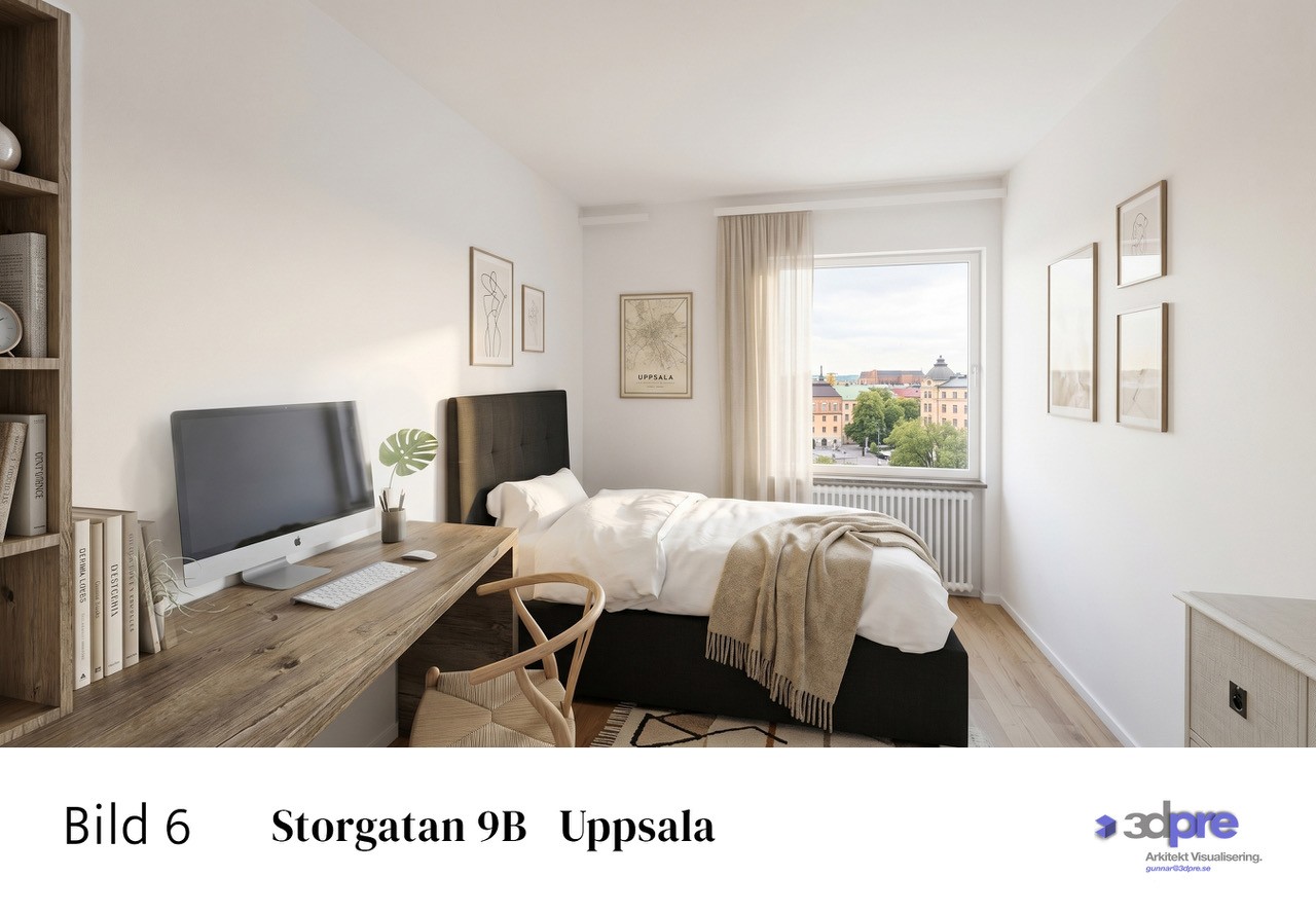 Bostadsbild från Storgatan 9B, Till salu i Höganäs, Uppsala