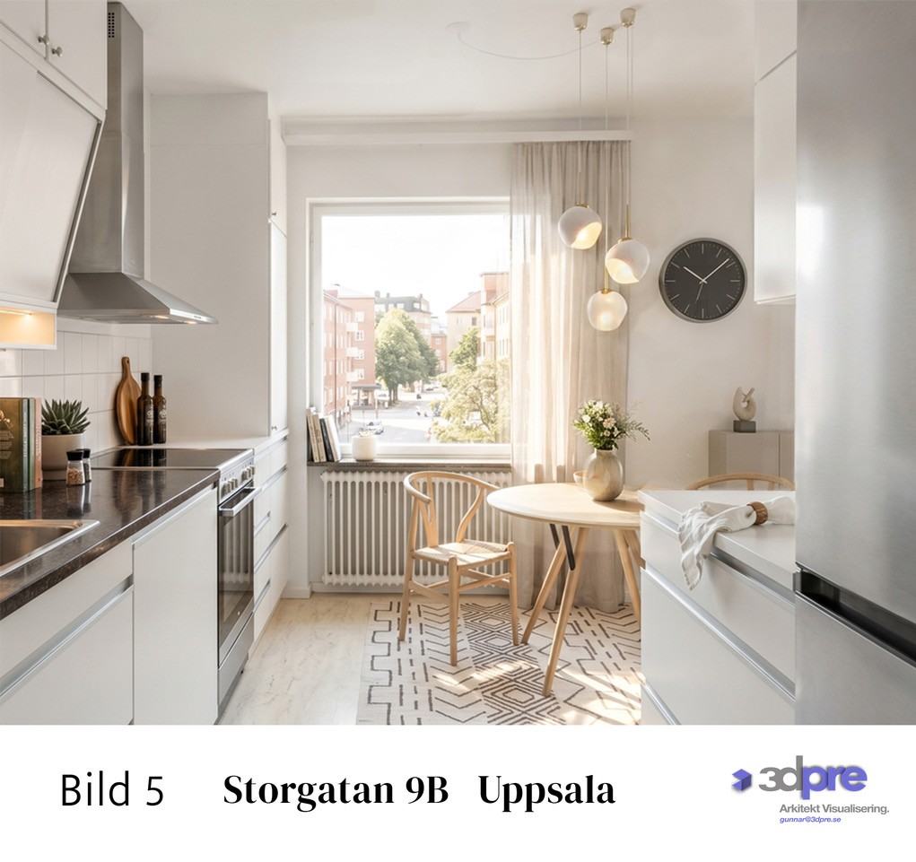 Bostadsbild från Storgatan 9B, Till salu i Höganäs, Uppsala