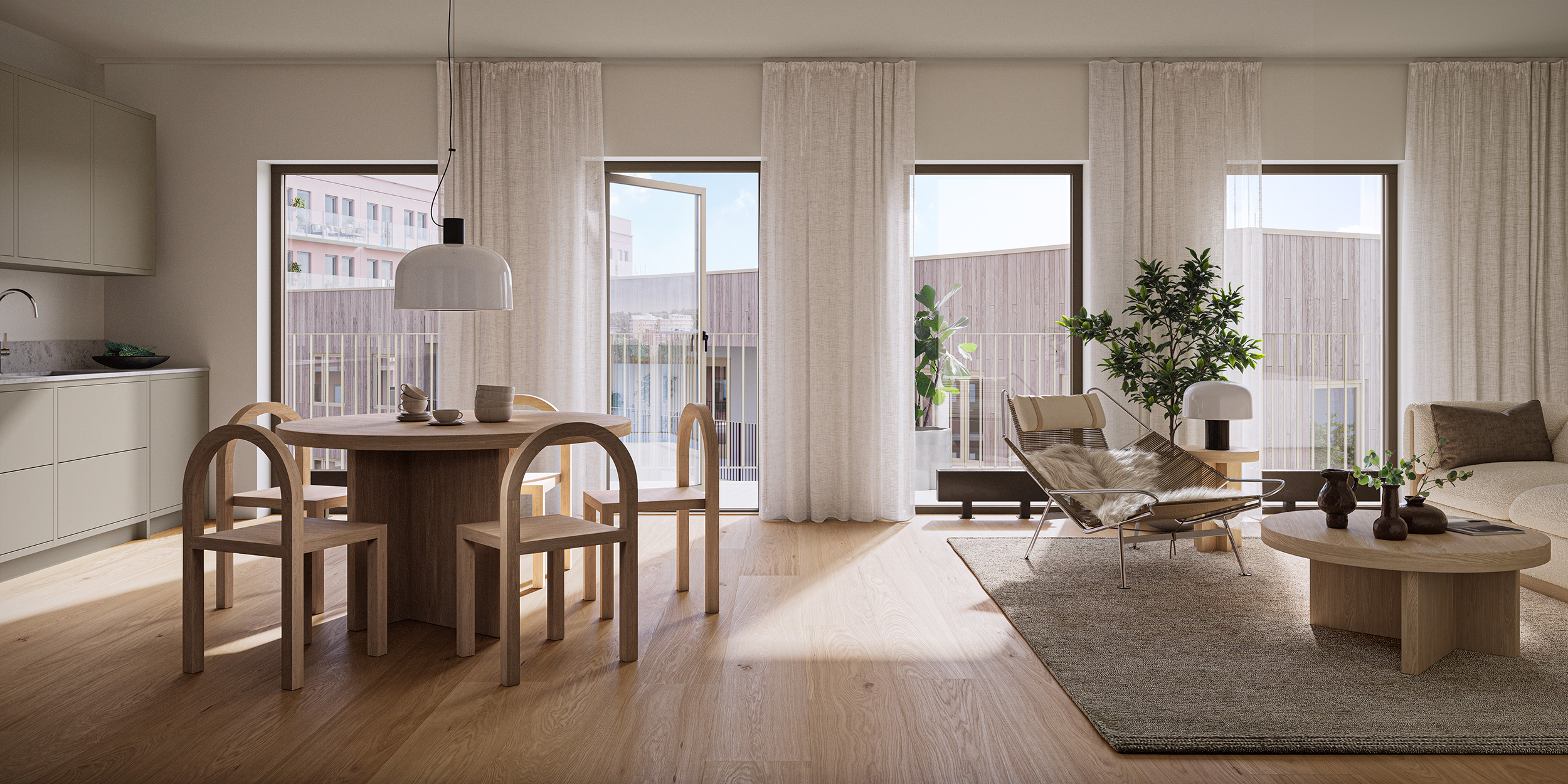 Bostadsbild från Primusgatan 20, Lgh 2-1201, Kommande i Lilla Essingen, Stockholm