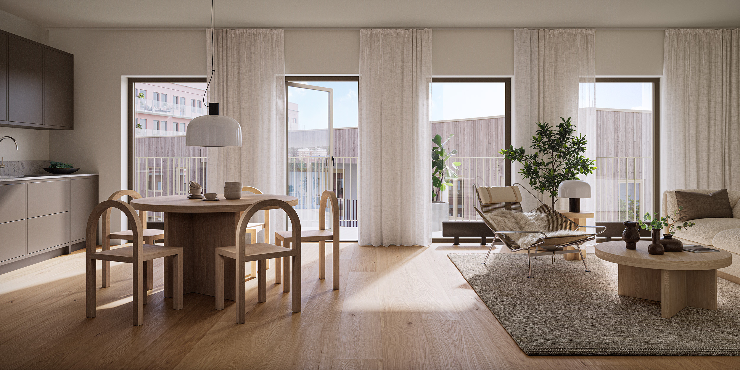 Bostadsbild från Primusgatan 20, Lgh 2-1201, Kommande i Lilla Essingen, Stockholm