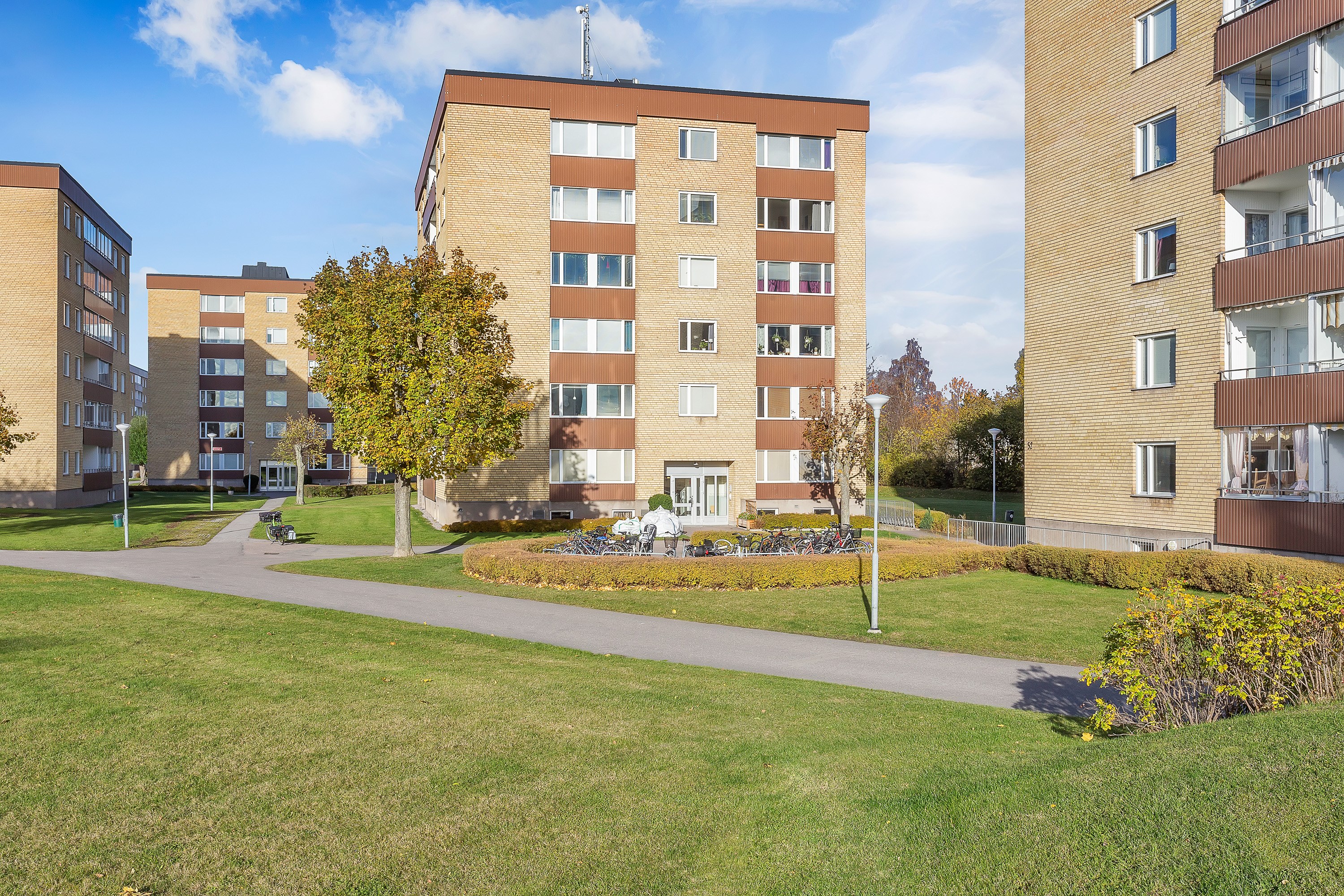 Bostadsbild från Fyrislundsgatan 58, Kommande i Årsta, Uppsala