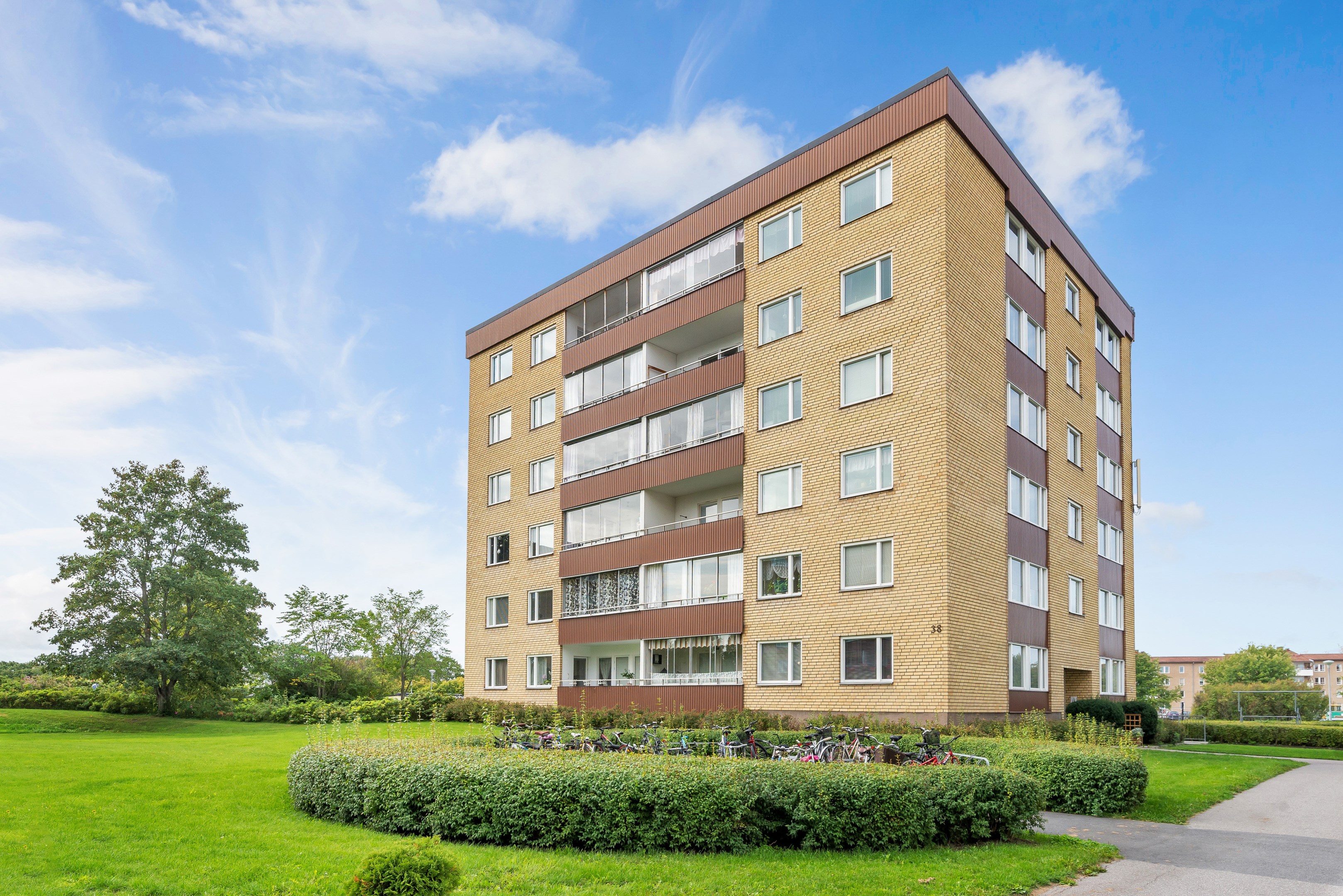 Bostadsbild från Fyrislundsgatan 58, Kommande i Årsta, Uppsala