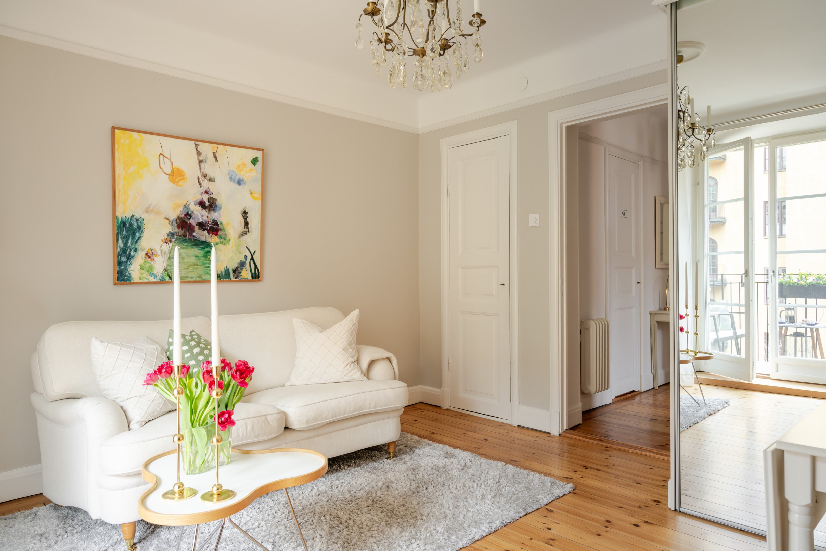 Bostadsbild från Tre liljor 5B, Såld i Vasastan, Stockholm