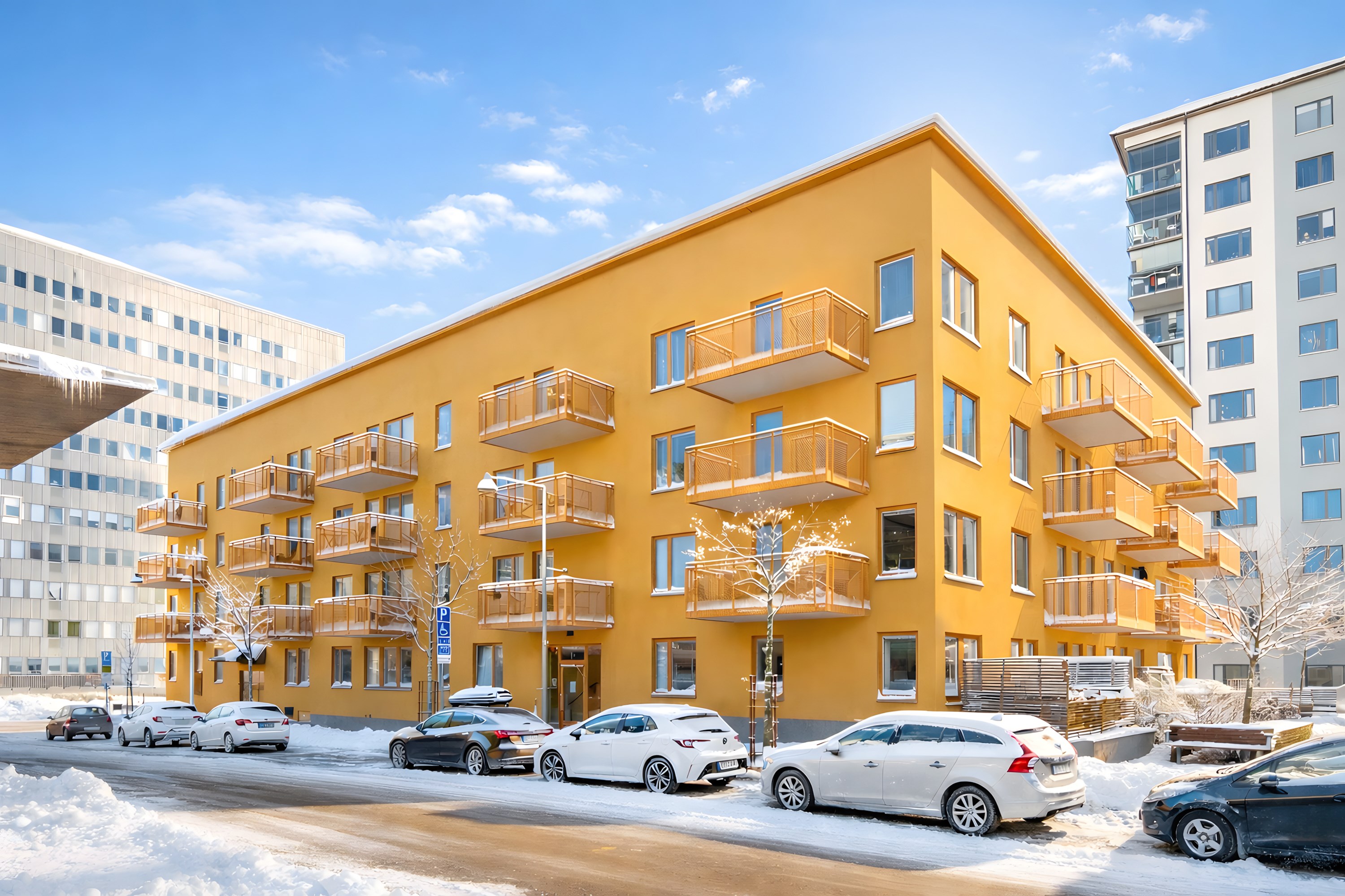 Bostadsbild från Östersundsgatan 6, Kommande i Vällingby, Stockholm