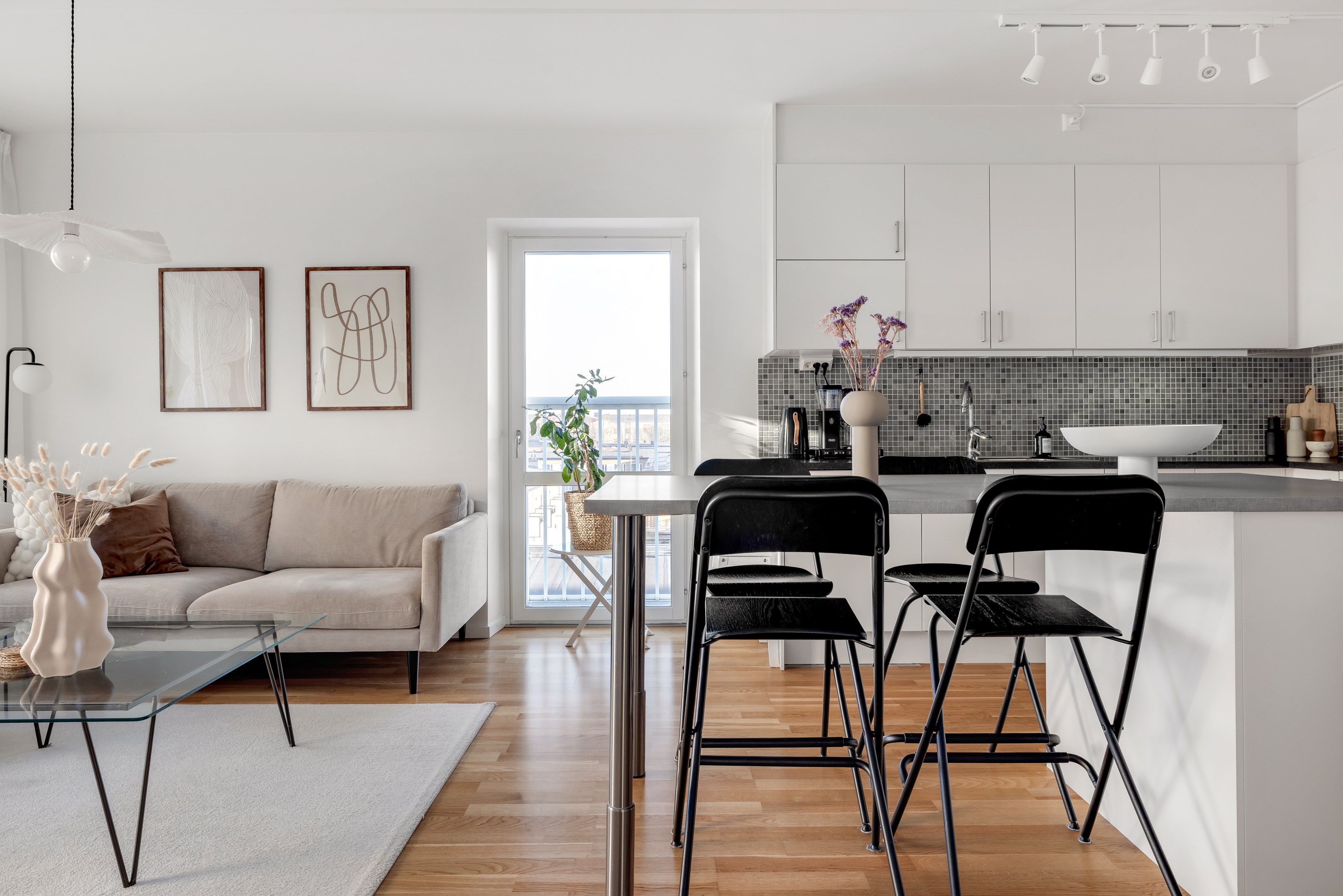 Bostadsbild från Råbyvägen 41, Kommande i Kapellgärdet, Uppsala