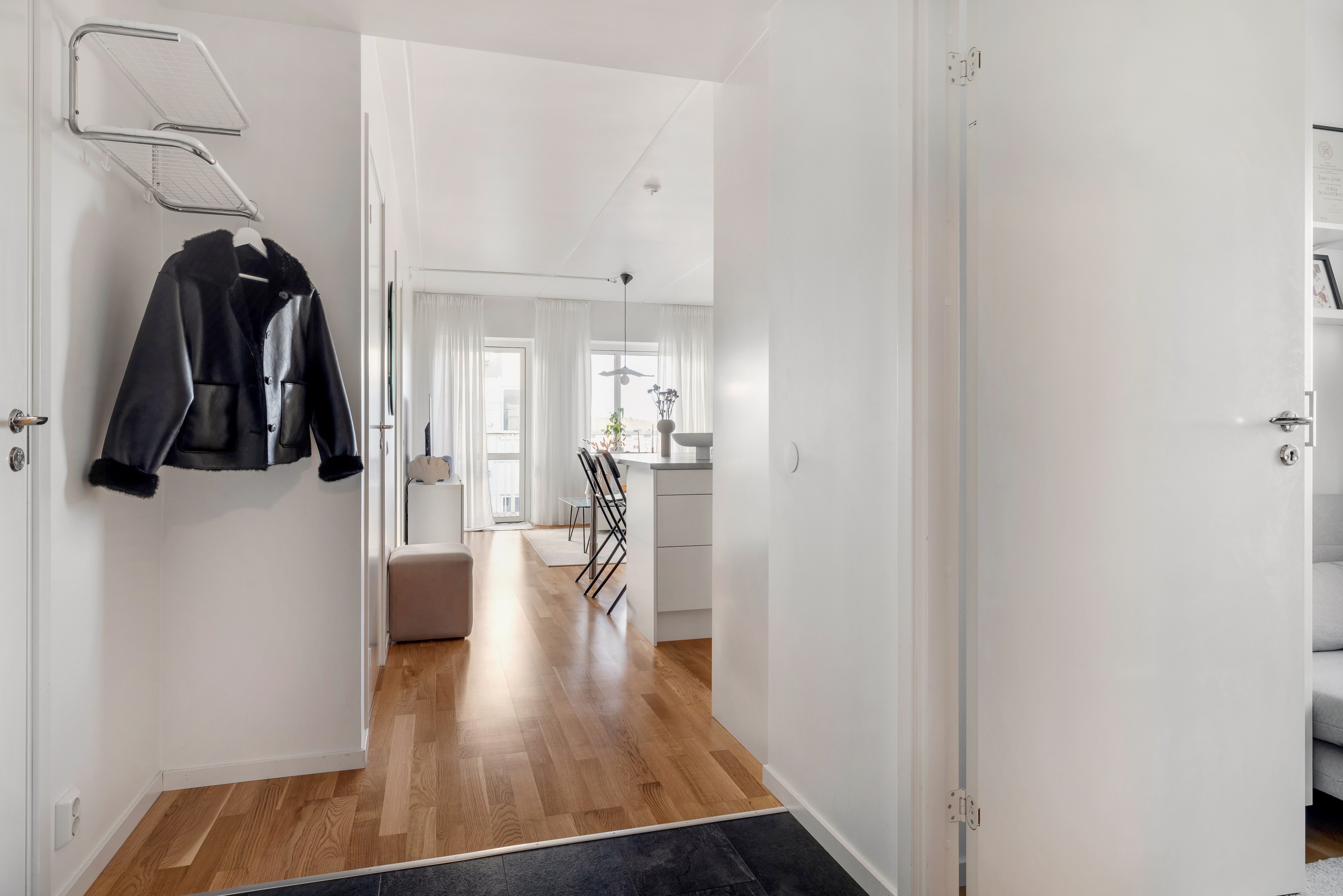 Bostadsbild från Råbyvägen 41, Kommande i Kapellgärdet, Uppsala