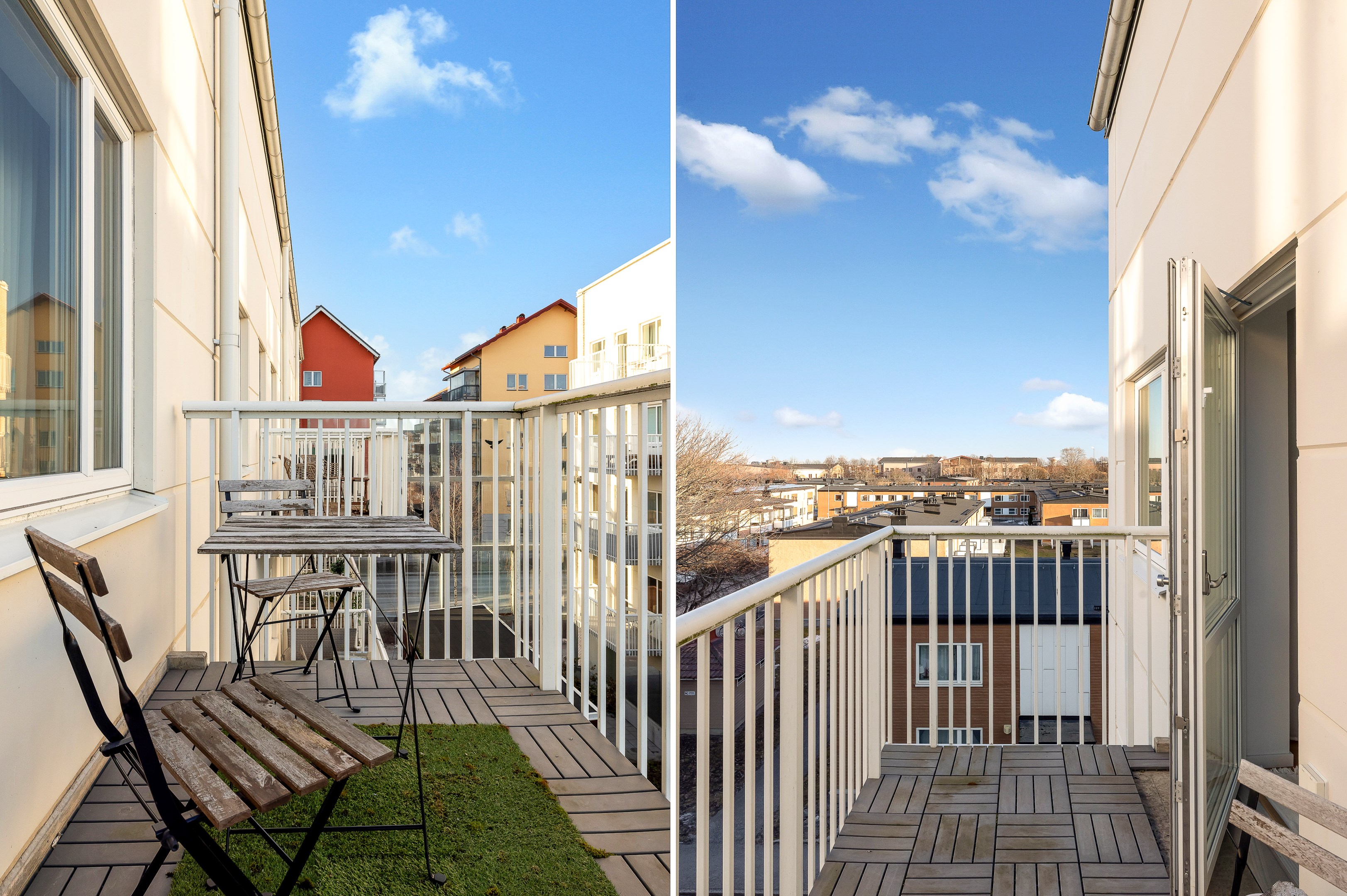 Bostadsbild från Råbyvägen 41, Kommande i Kapellgärdet, Uppsala
