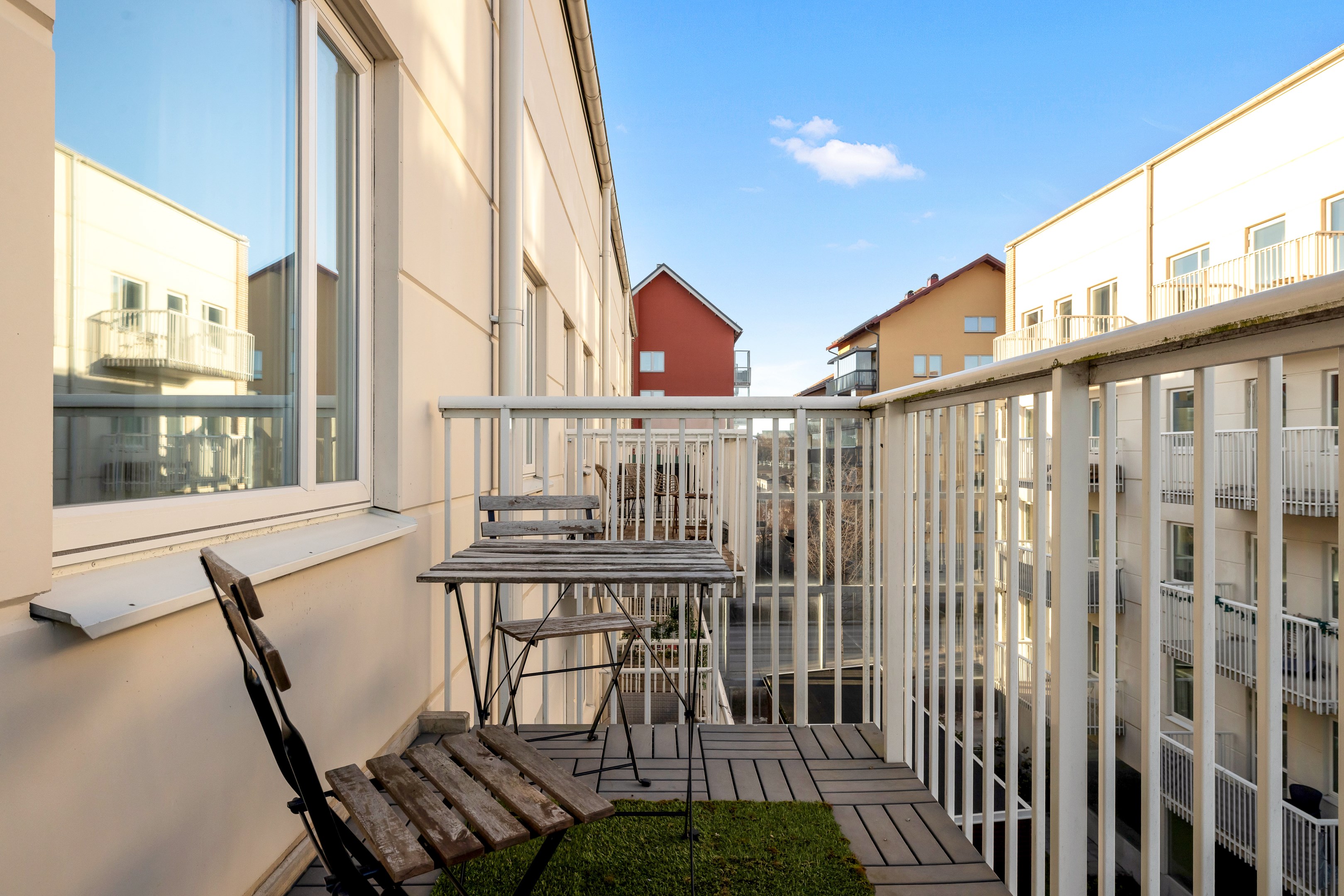 Bostadsbild från Råbyvägen 41, Kommande i Kapellgärdet, Uppsala